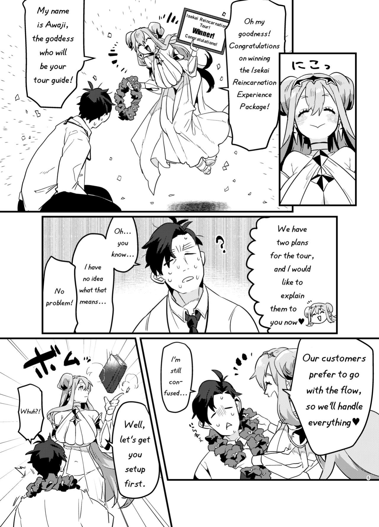 [Okett (Teko)] Tired Office Worker is Reincarnated In Another World TF and then Became A Female Kemono