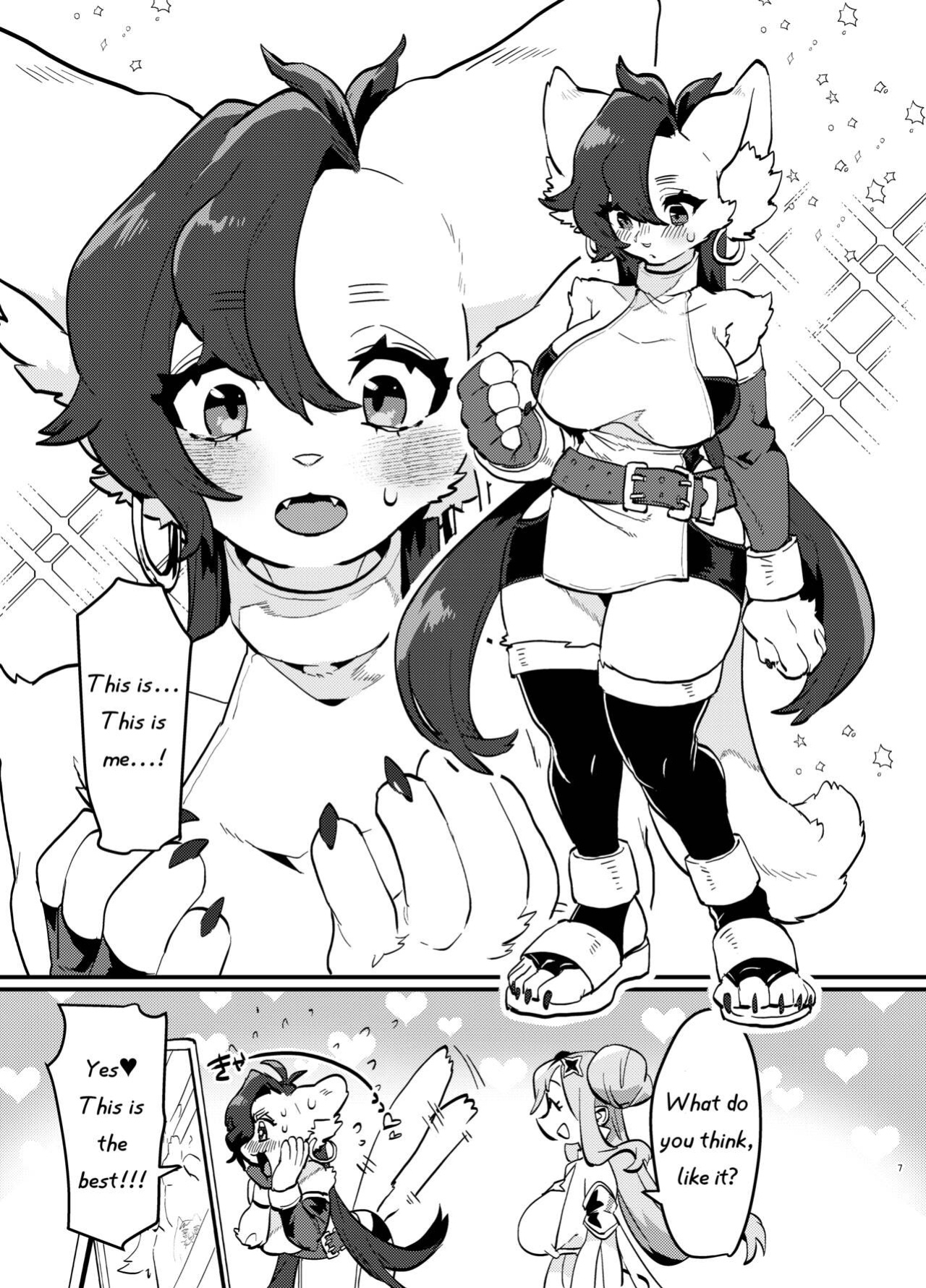 [Okett (Teko)] Tired Office Worker is Reincarnated In Another World TF and then Became A Female Kemono
