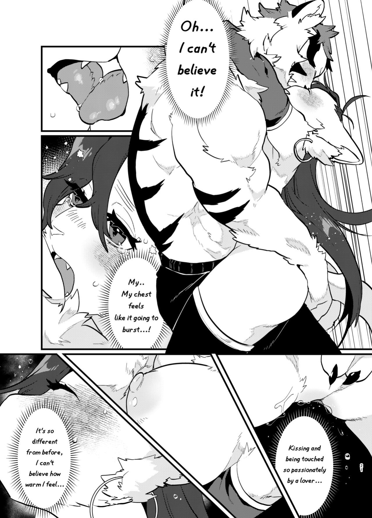 [Okett (Teko)] Tired Office Worker is Reincarnated In Another World TF and then Became A Female Kemono
