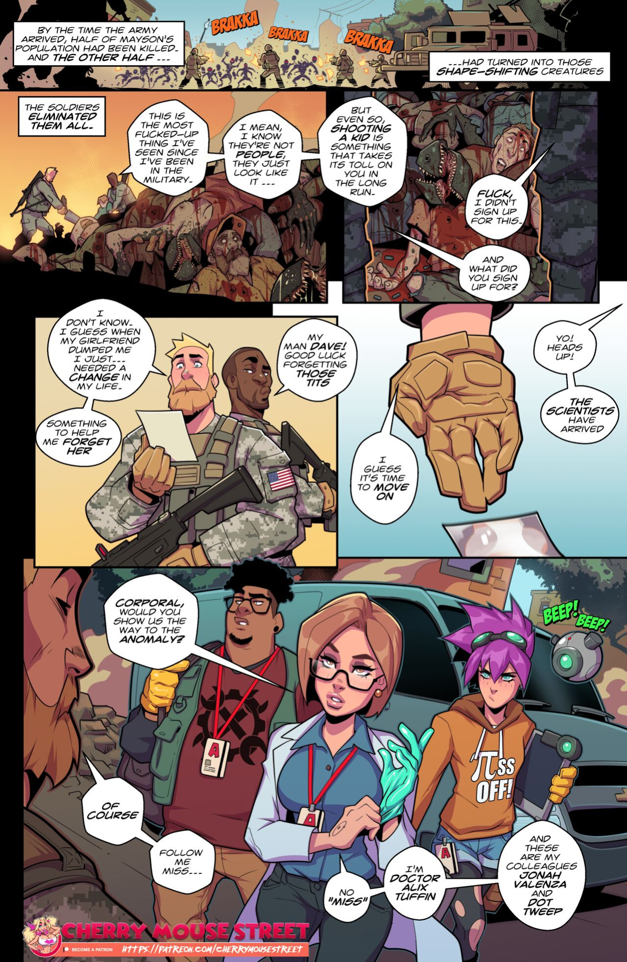 X-Squad, preludes by Cherry Mouse Street