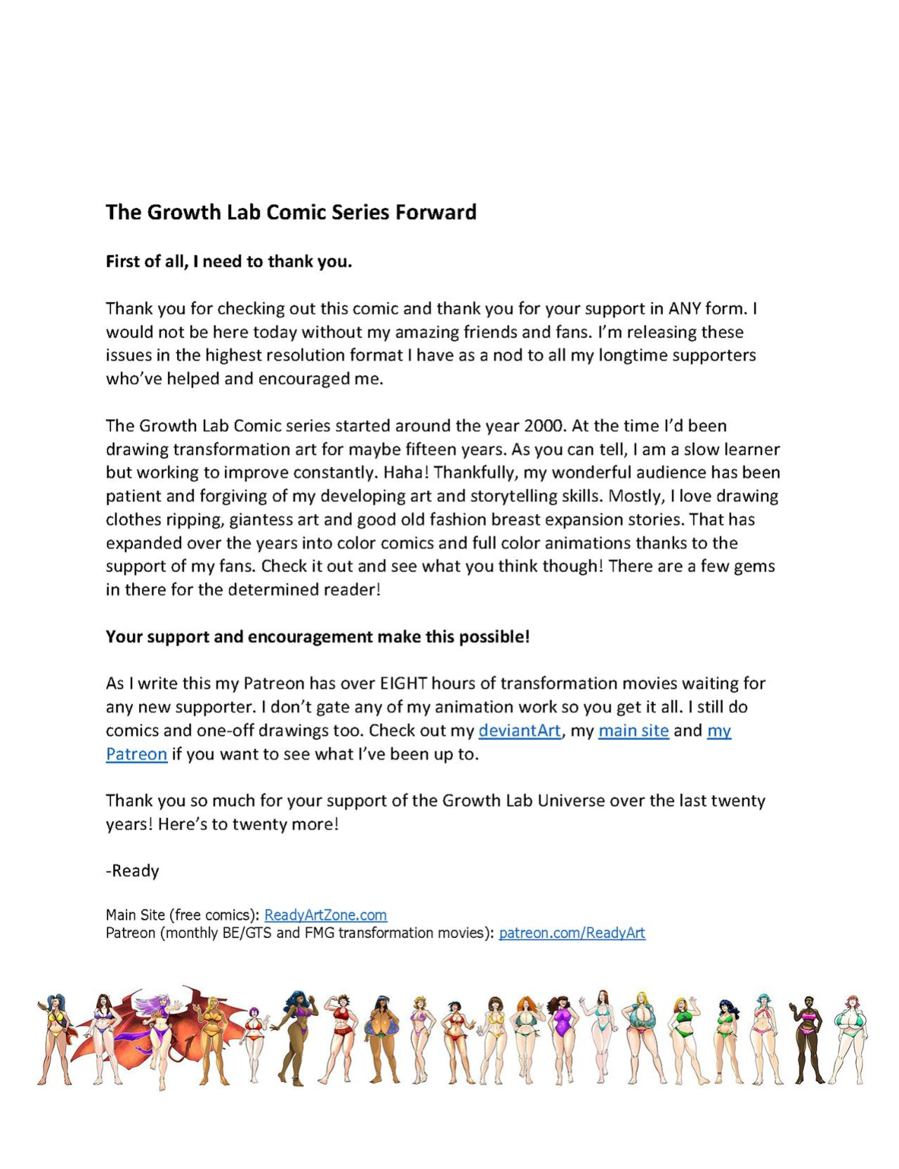 [Readyart] Growth Lab - Issue #20 (Revelations)