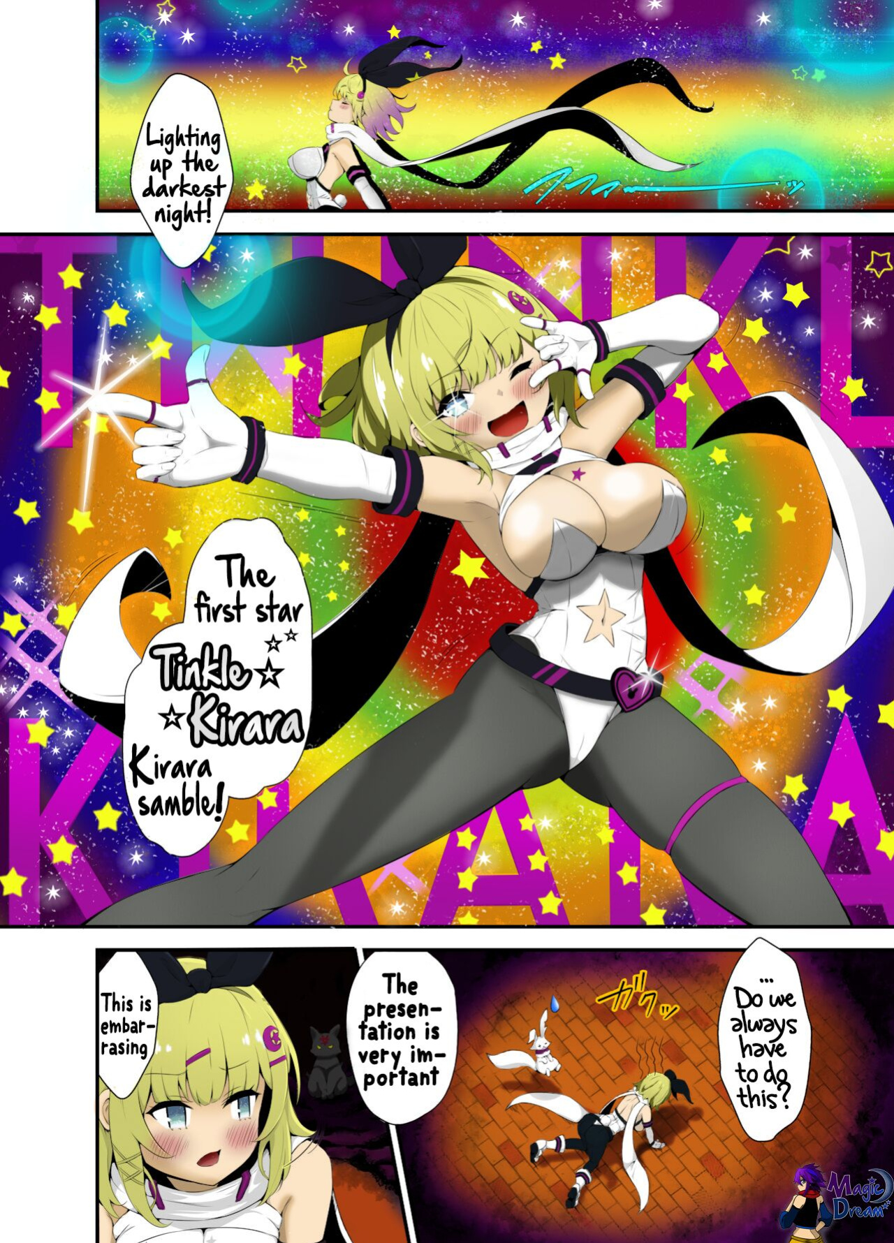 [Fluid Liquid (Nukui Lususu)] Tinkle☆Kirara～The shape shifting heroine VS The evil tentacles～[Magic Dream]