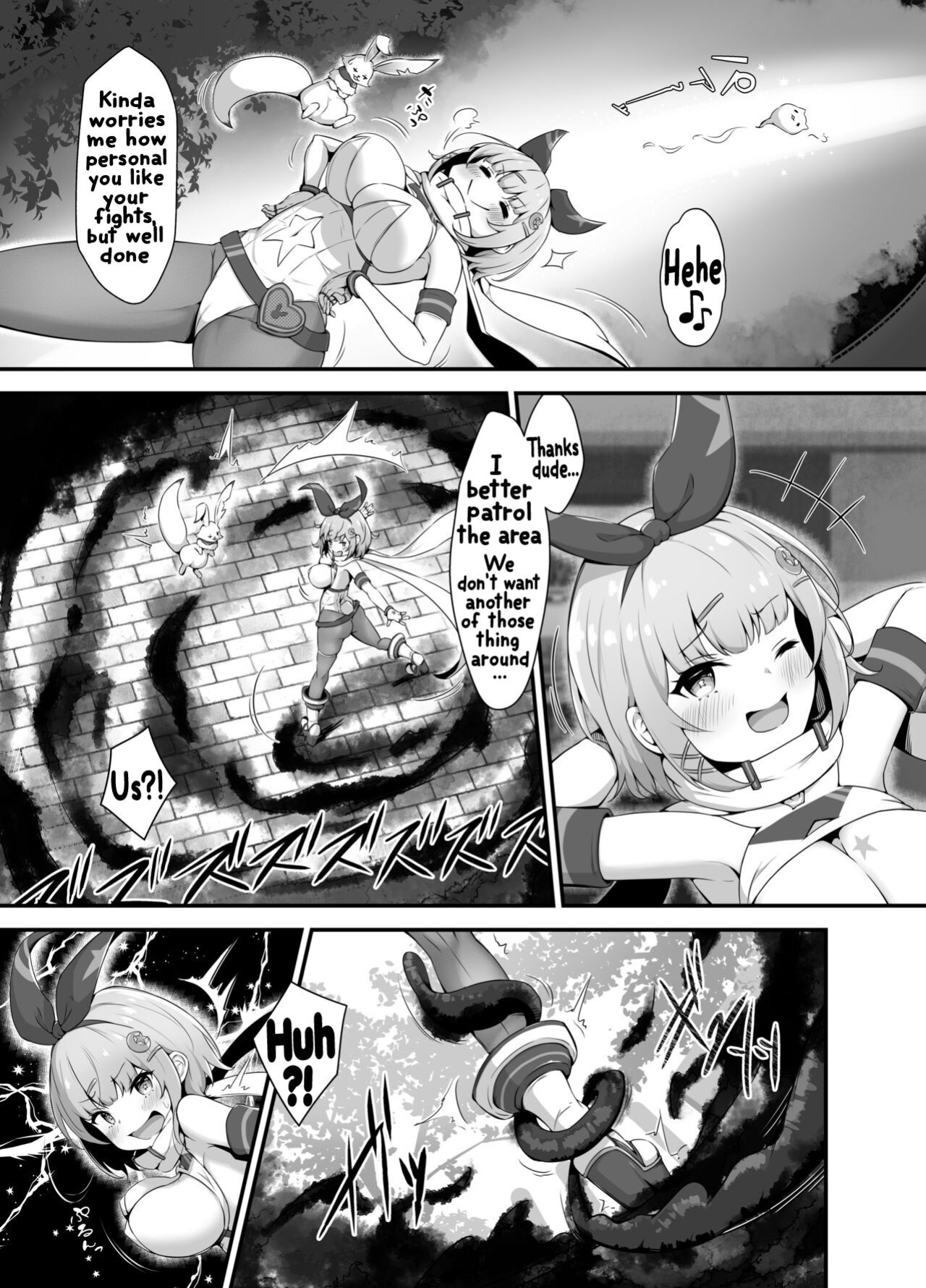 [Fluid Liquid (Nukui Lususu)] Tinkle☆Kirara～The shape shifting heroine VS The evil tentacles～[Magic Dream]