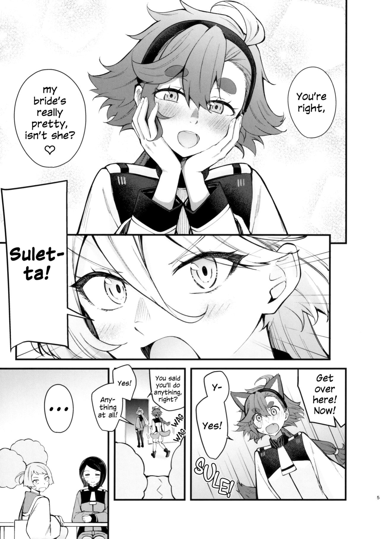 (C102) [Kitakujikan (Kitaku)] Watashi no Kawaii Hanayome-san | My Sweet Bride (Mobile Suit Gundam: The Witch from Mercury)