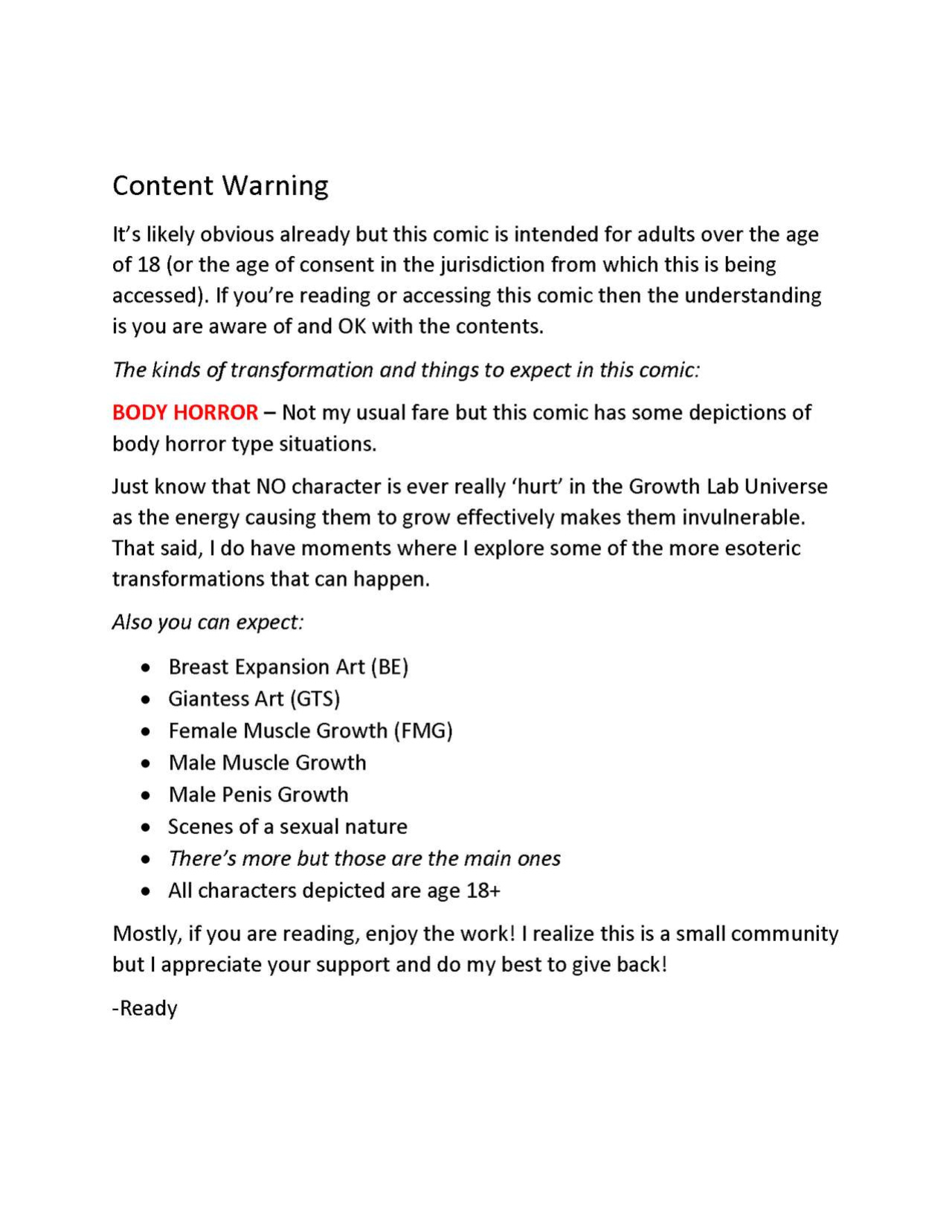 [Readyart] Growth Lab - Issue #19 (New Beginnings)
