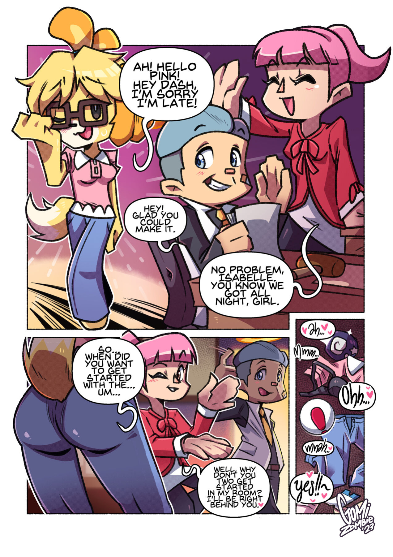 [SkaJrZombie] Animal Crossing Comic