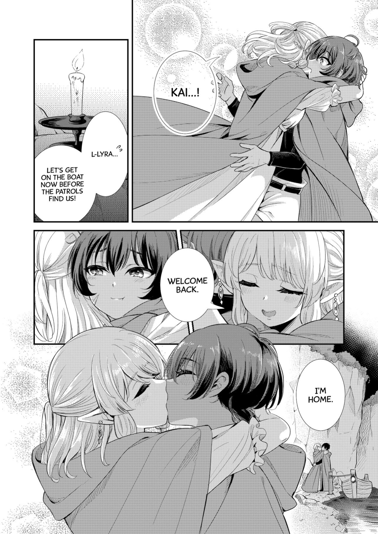 [Burakuradou (Takeshisu)] Under the Moonlit Night | Tsuki Akari no Yoru ni [Noca Scans]