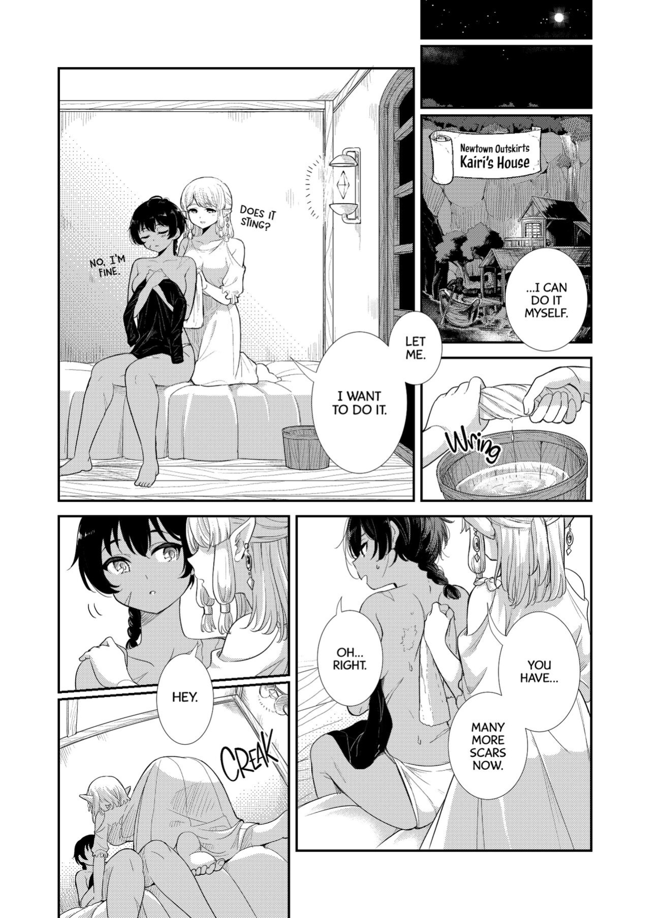 [Burakuradou (Takeshisu)] Under the Moonlit Night | Tsuki Akari no Yoru ni [Noca Scans]