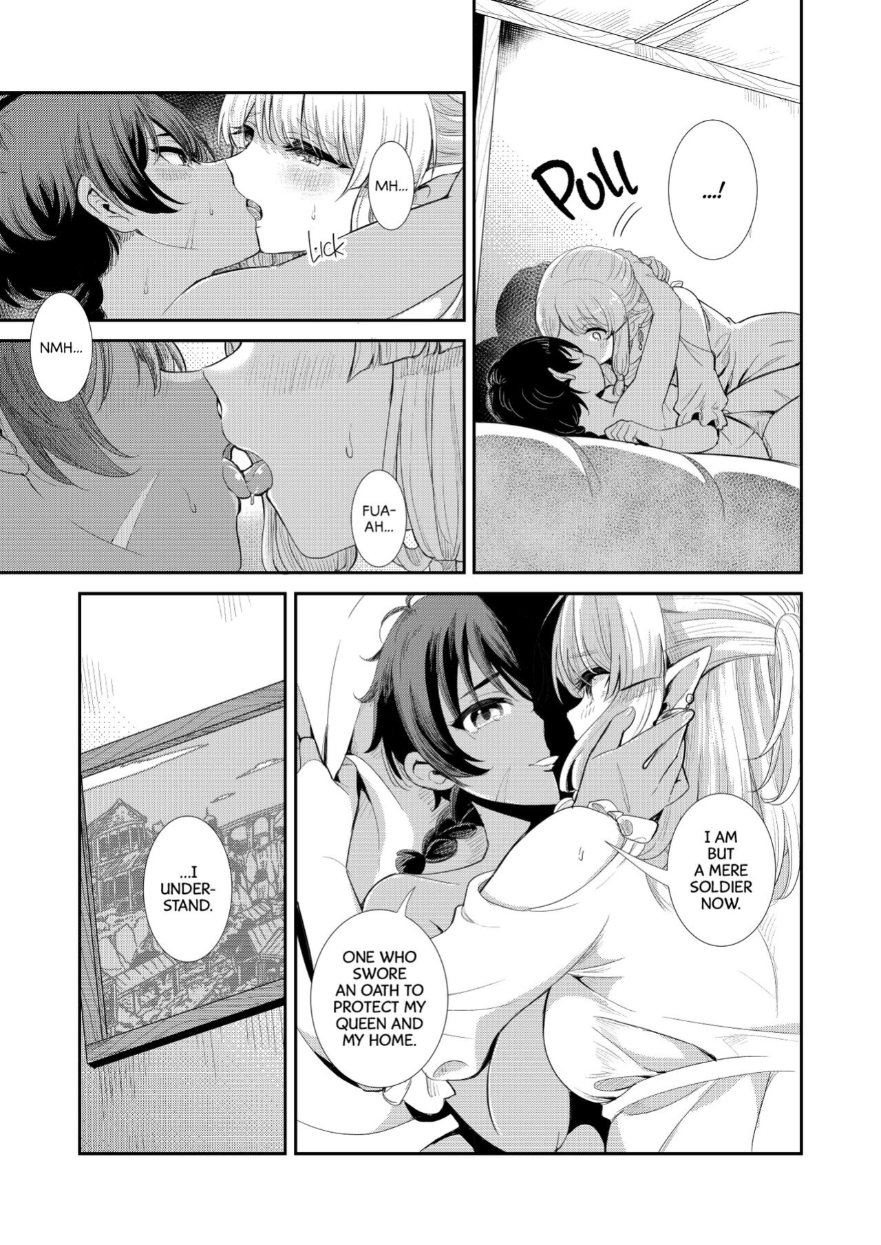 [Burakuradou (Takeshisu)] Under the Moonlit Night | Tsuki Akari no Yoru ni [Noca Scans]