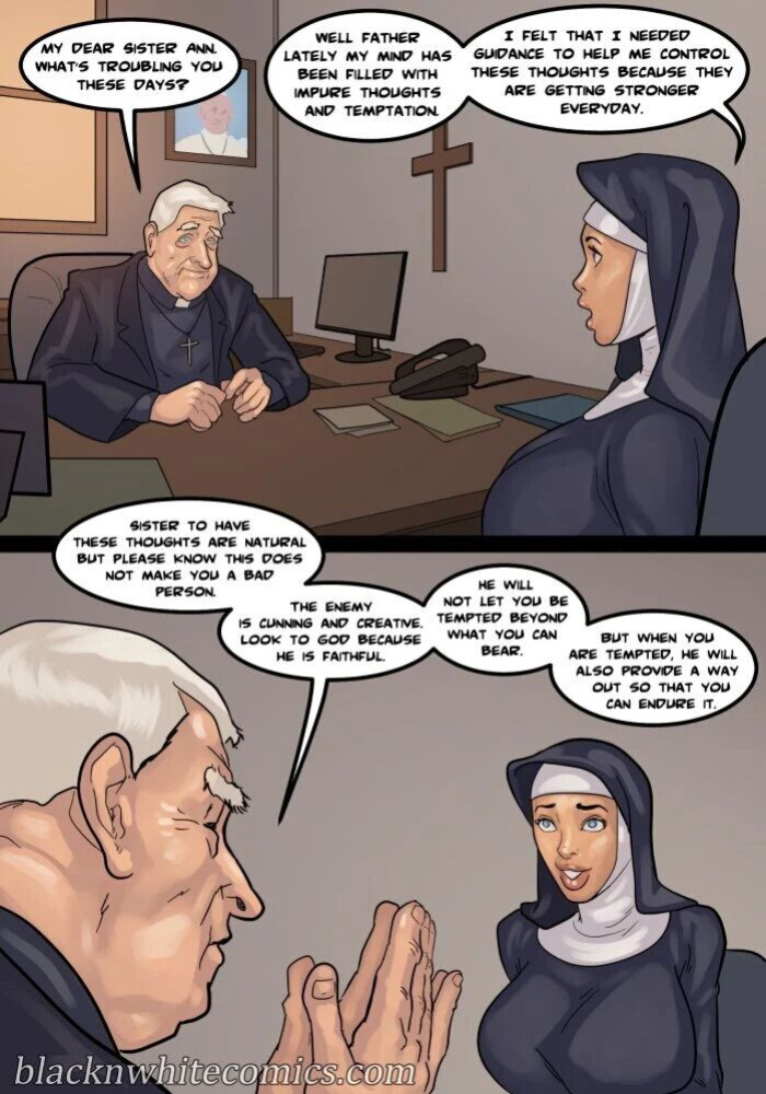 Black Devotion – [BlackNWhiteComics]