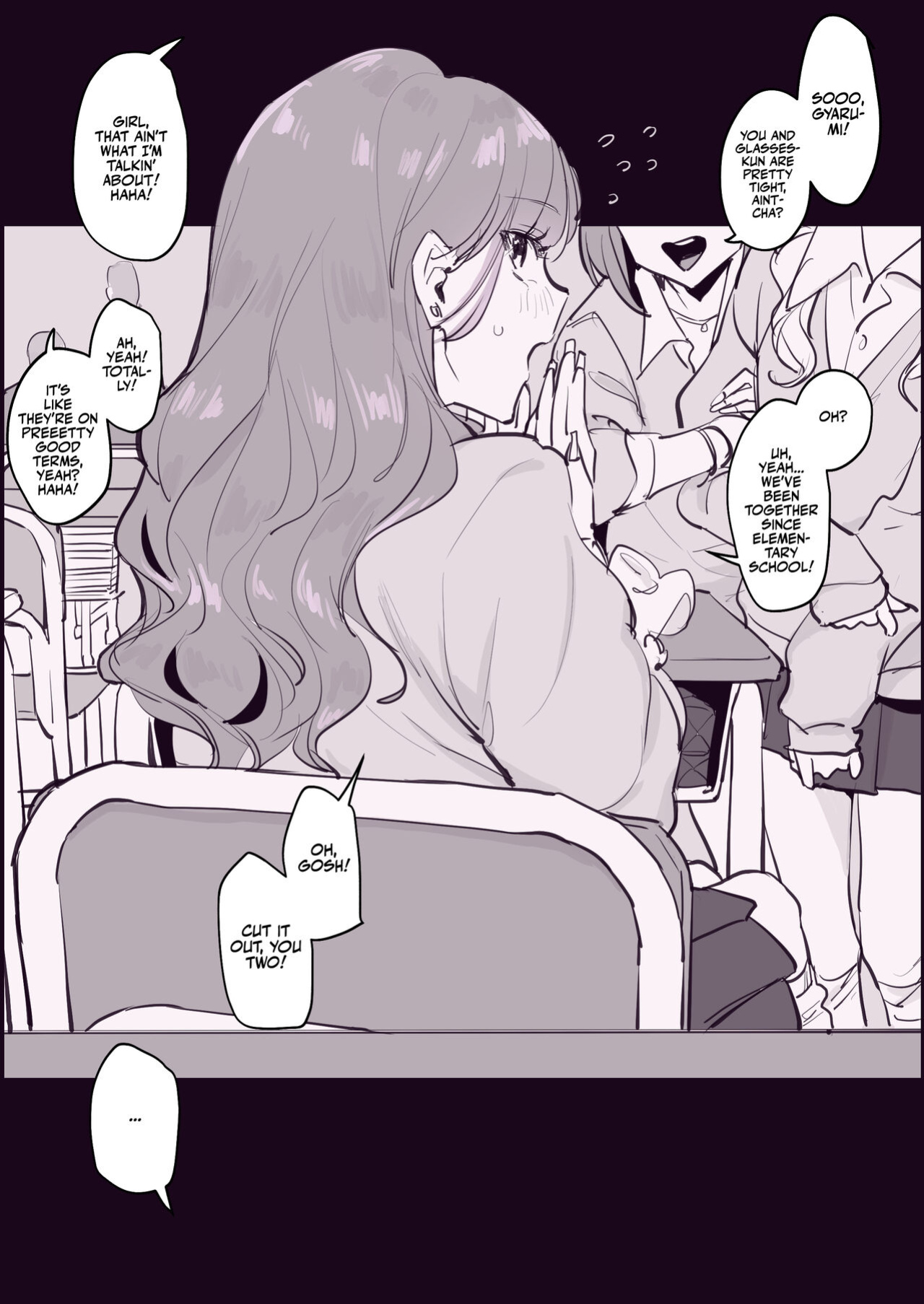 [Poriuretan] Gal ni Natta Doukyuusei | My Childhood Friend Became a Gyaru [Team Rabu2]