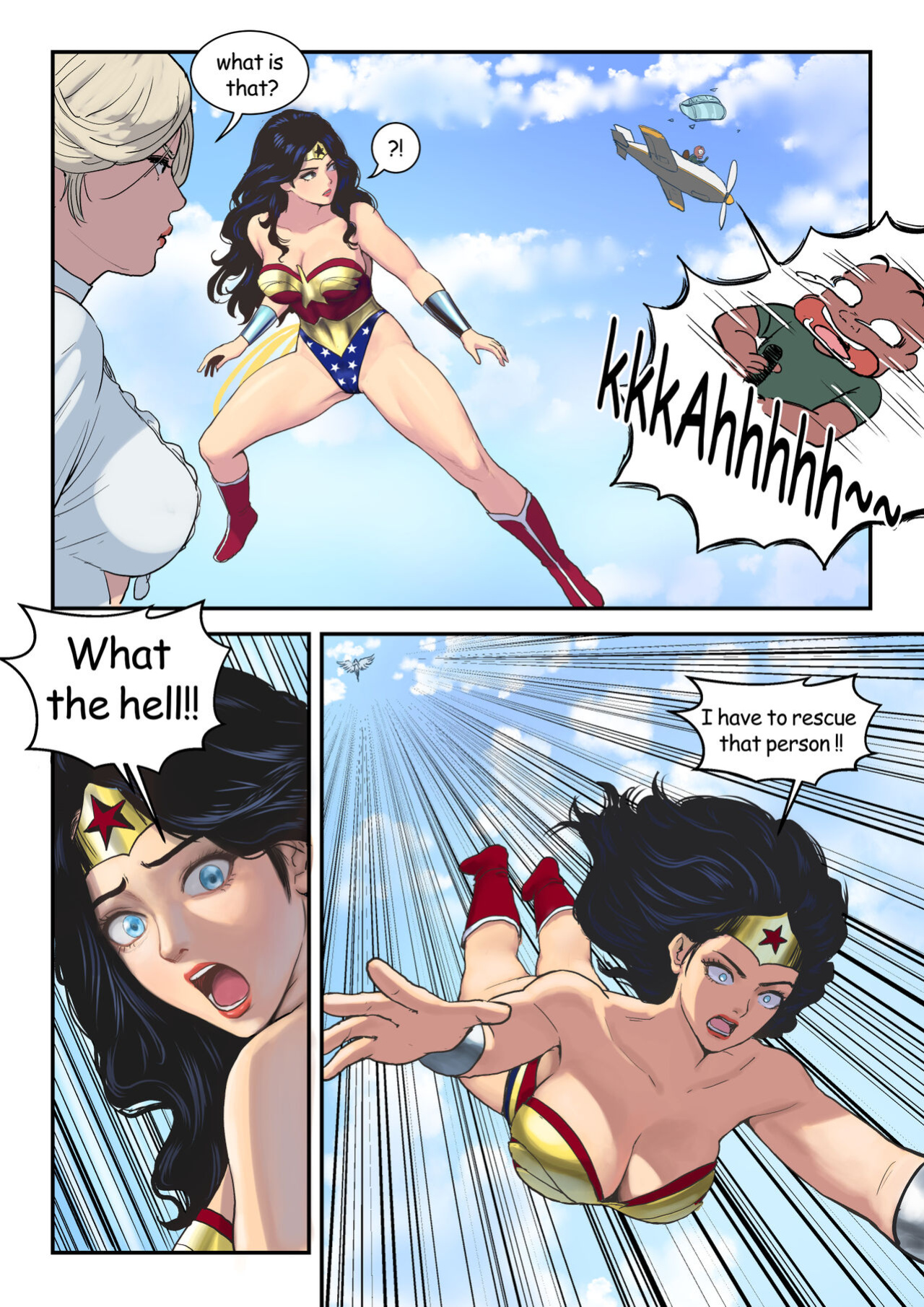 Wonder Woman's strange felt