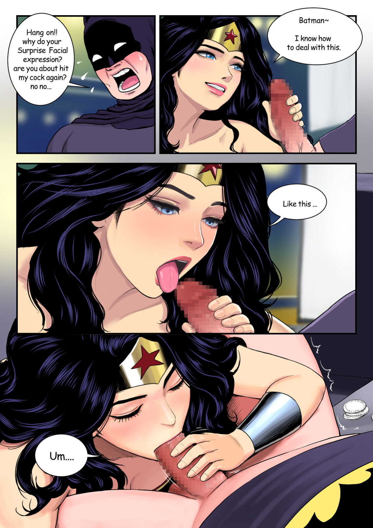 Wonder Woman's strange felt