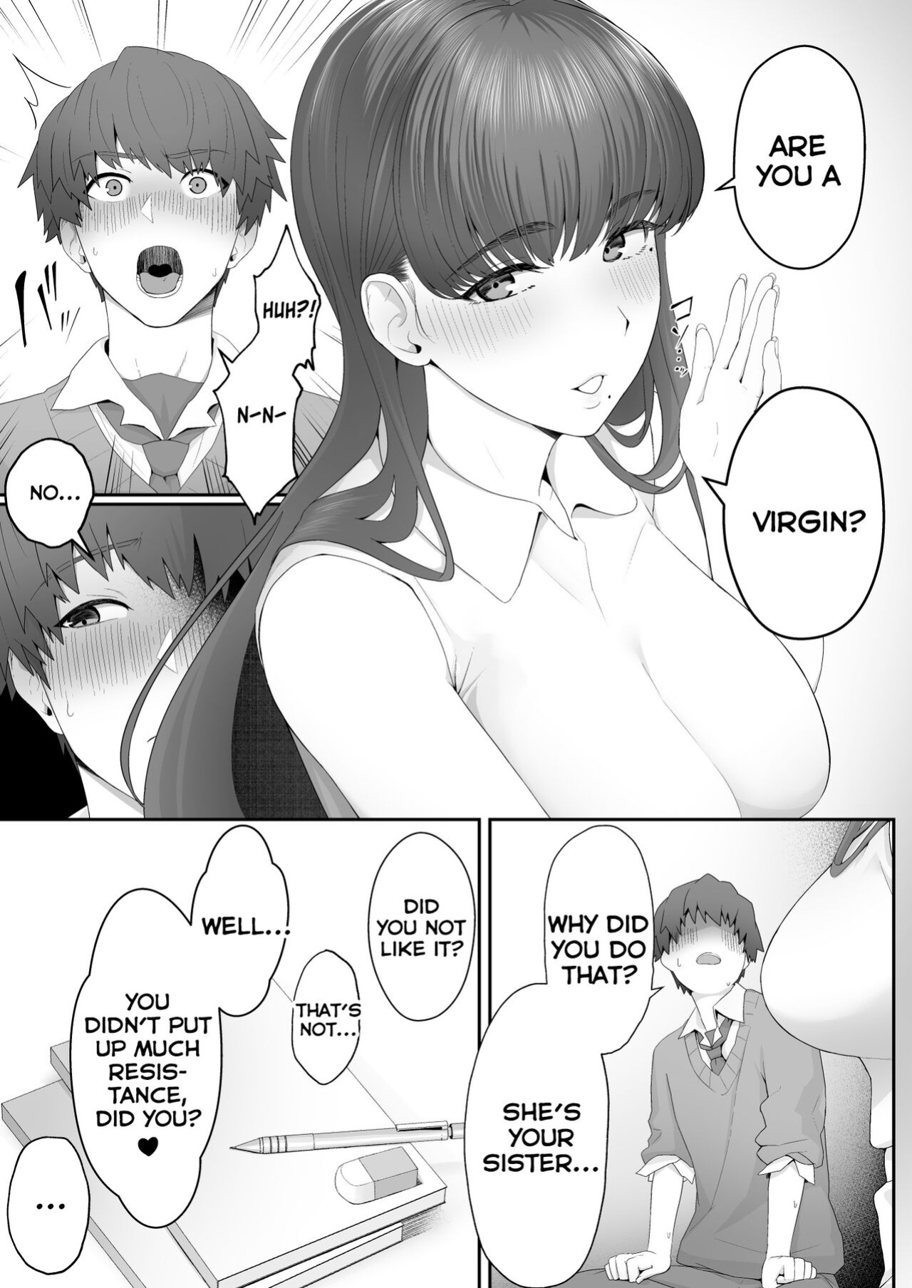[Doushoku (Sirofugu)] Kanojo no Onee-san ni Otosareru | I Was Seduced by My Girlfriend’s Sister