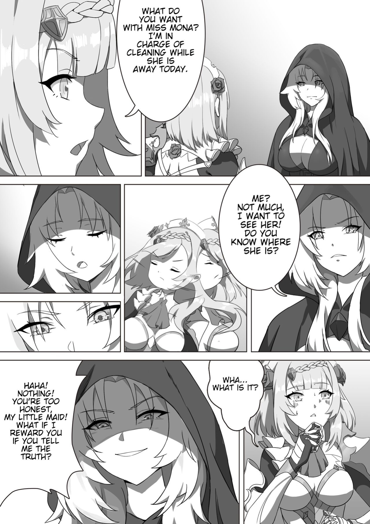 Mona's curse - Noelle subplot