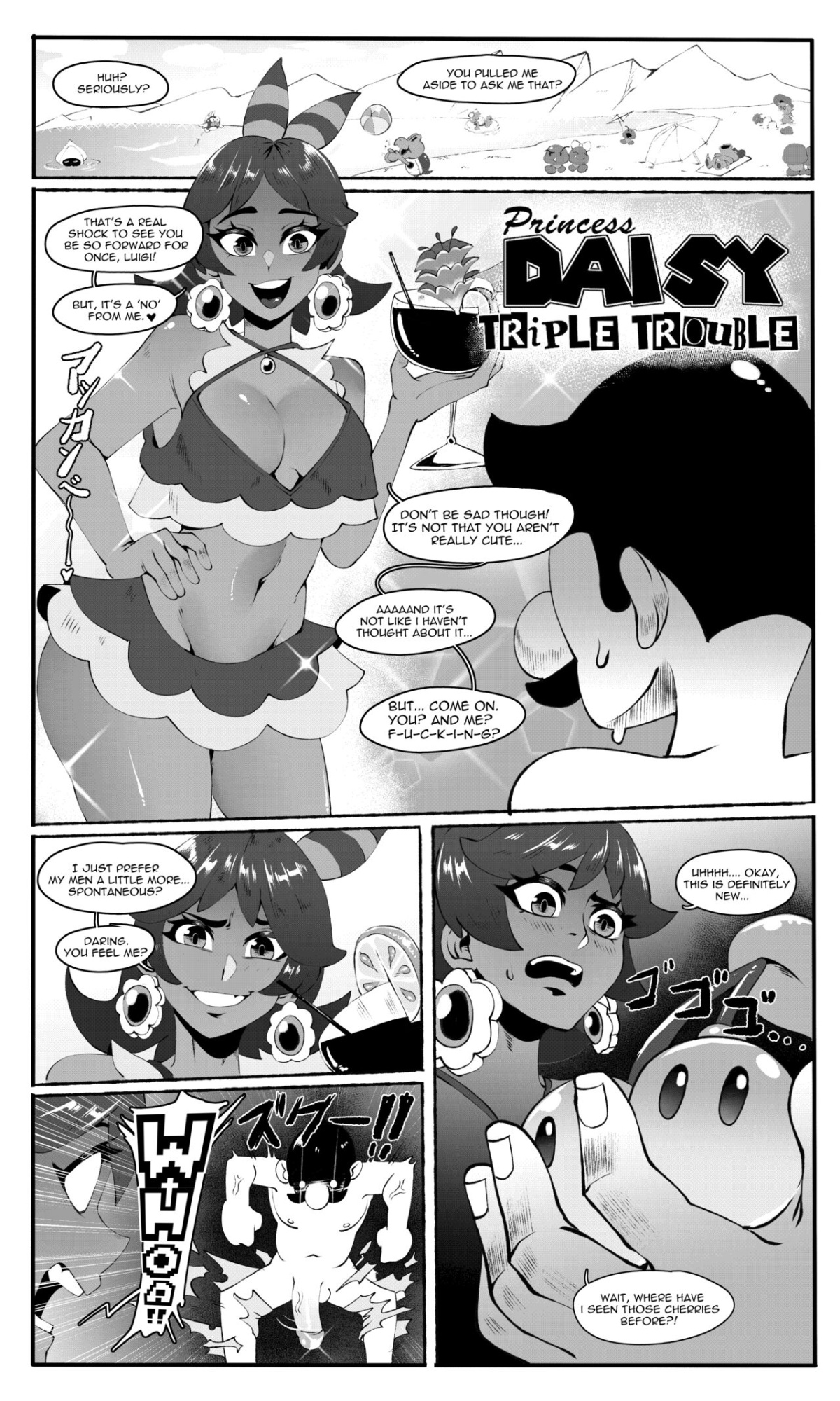 [Kinjero] Princess Daisy: Triple Trouble (Super Mario Bros.)