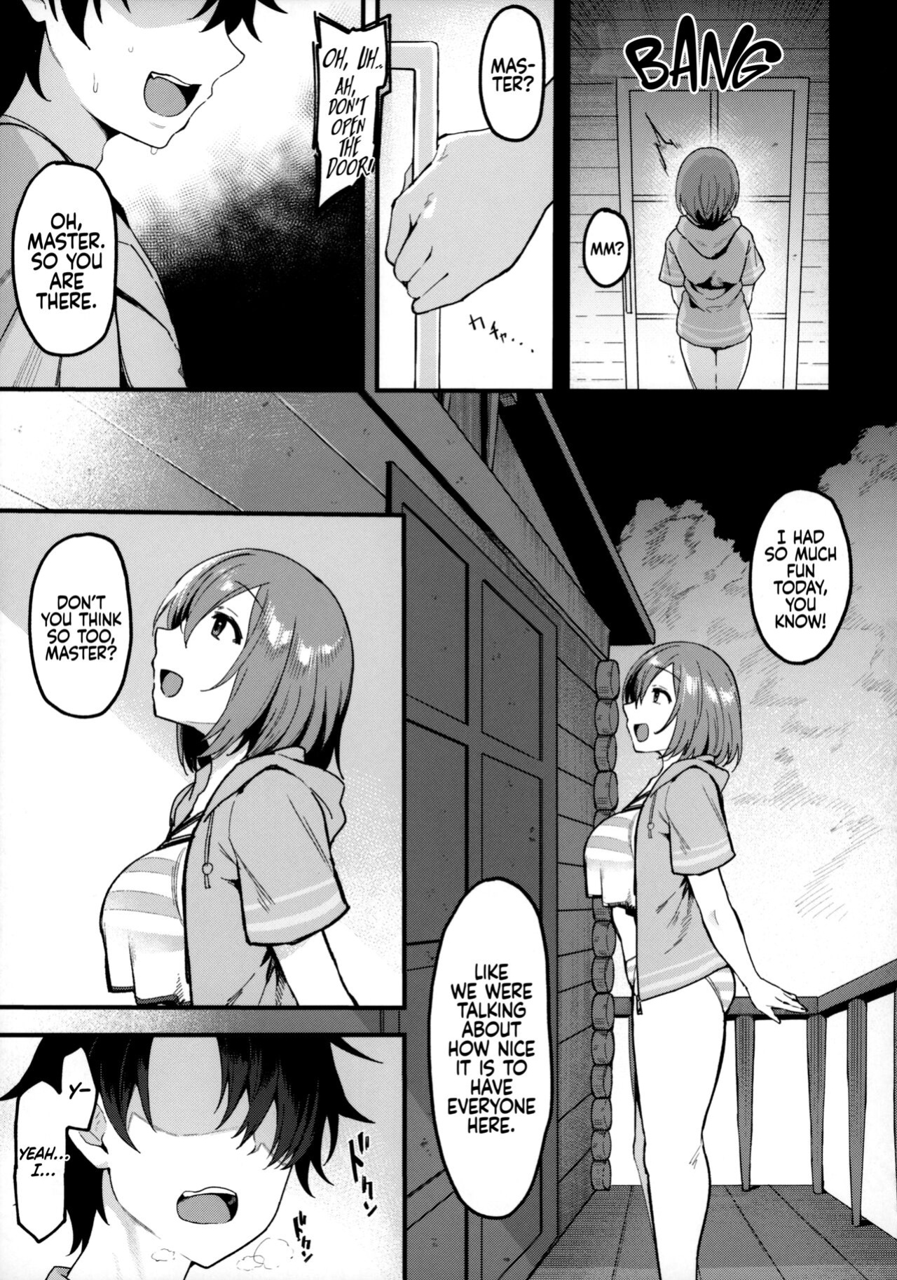 (C102) [Nazunasoft (Katsura Harufumi)] Musashi-chan to Himitsu no Nettaiya | A Tropical Night with Musashi-chan (Fate/Grand Order) [Coffedrug]