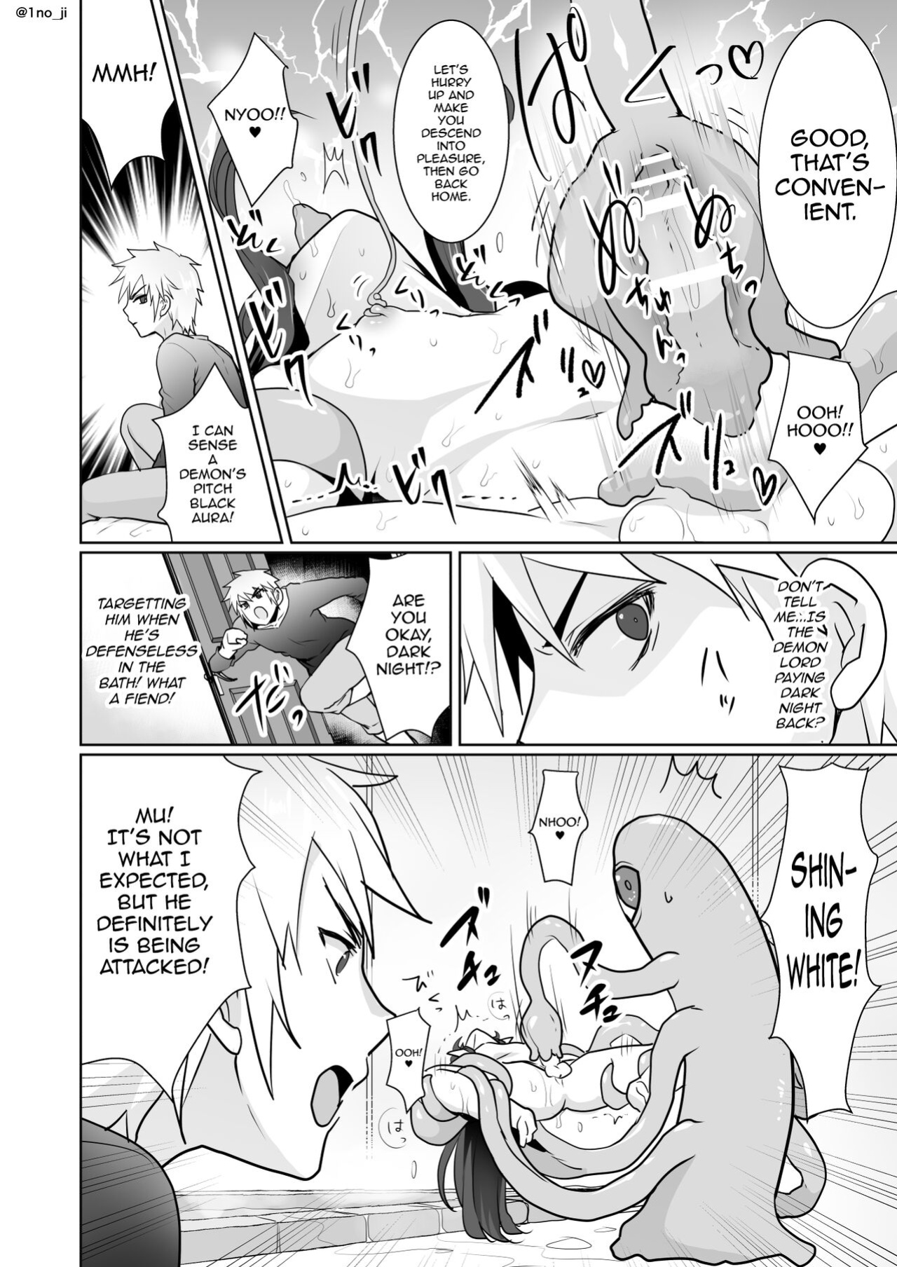 [Orgasm Slap (Ichino Miruku)] Maou-gun no Moto Kanbu ga Yuusha ni Makete Mesu ni Sareru Hanashi 1 [mysterymeat3]