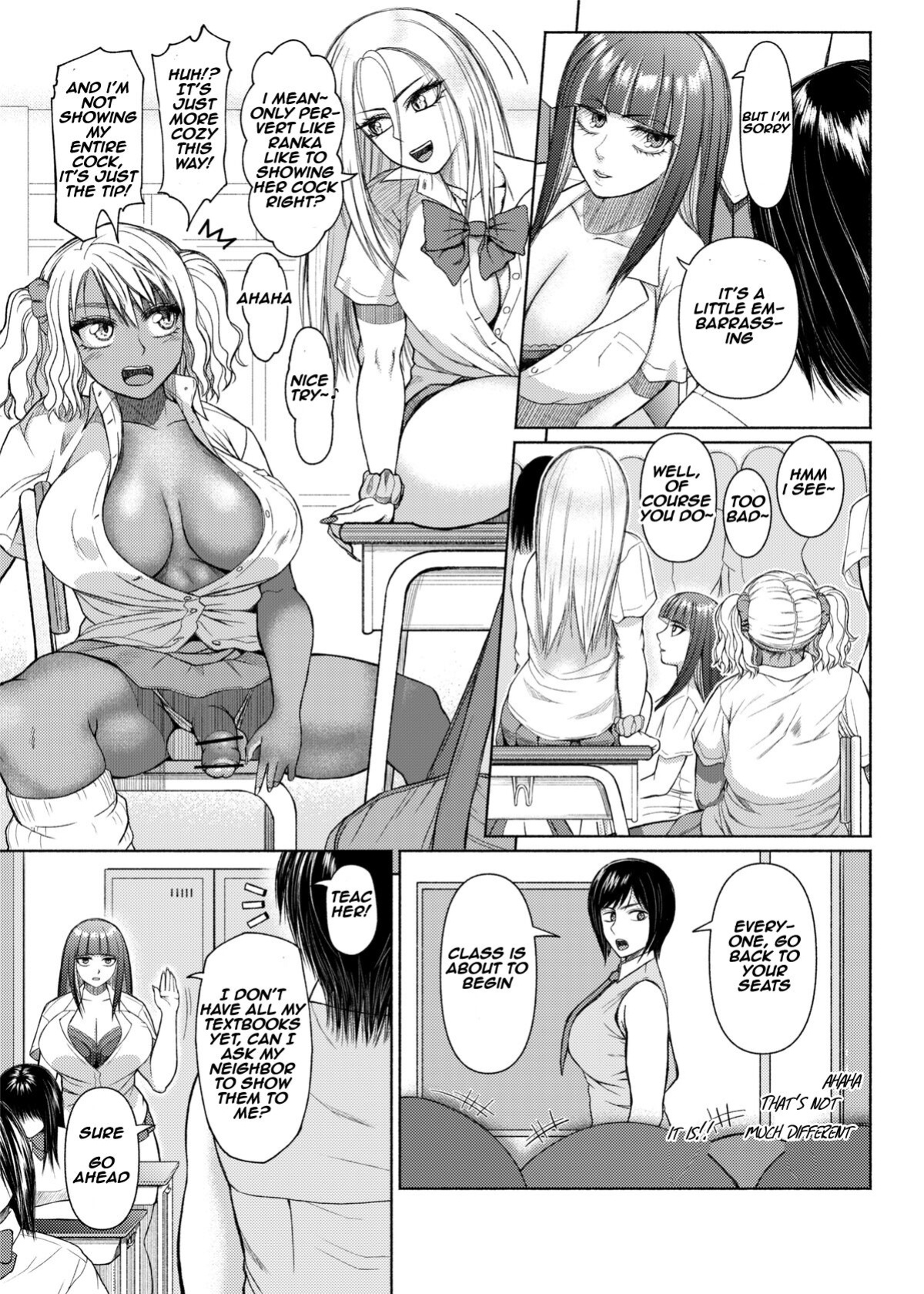 [ray-raw (Nobuhiro)] Futanari Bitch Gal wa Suki desu ka? Arc 1 to 7