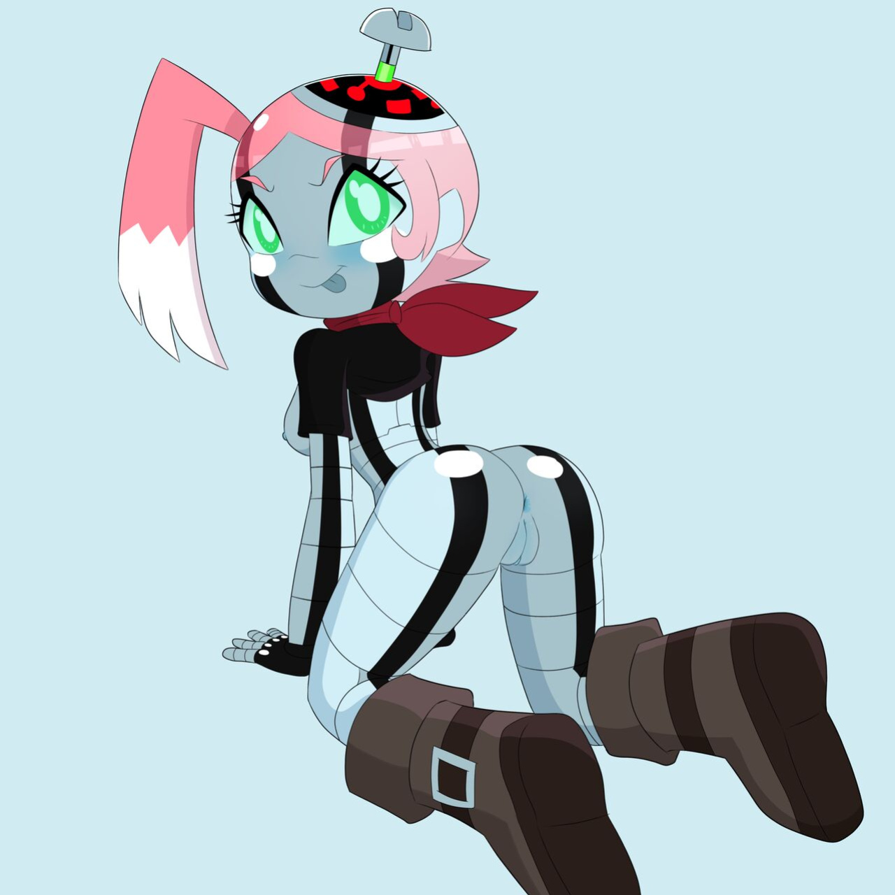 Jinmay and other gals from Super Robot Monkey Team Hyper Force Go! (But it's mostly Jinmay)