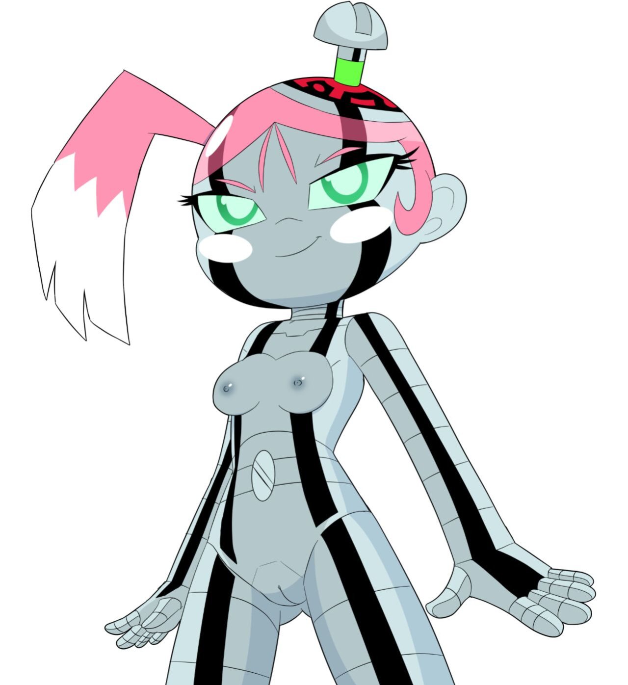 Jinmay and other gals from Super Robot Monkey Team Hyper Force Go! (But it's mostly Jinmay)
