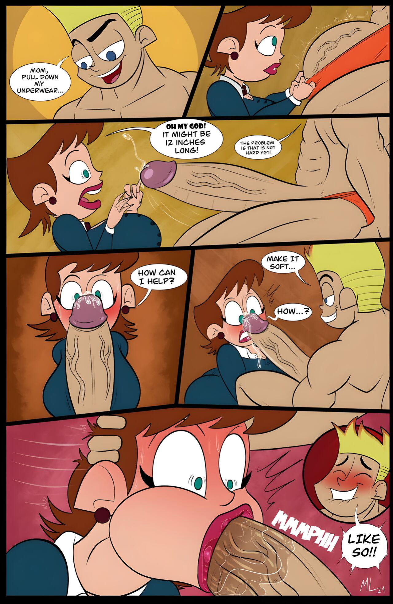 [Ameizing Lewds] Johnny Test and the Puberty Potion + Extras