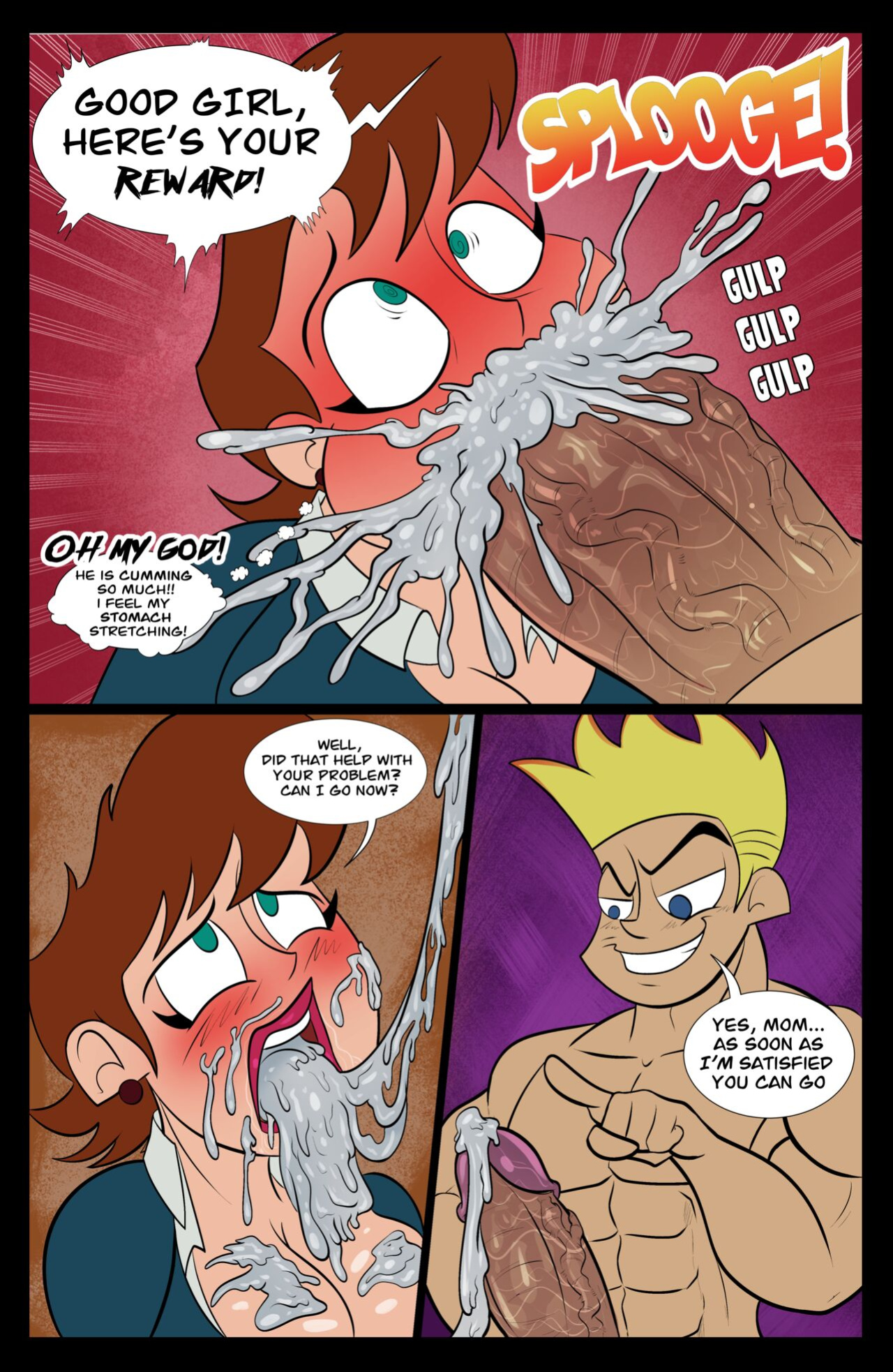 [Ameizing Lewds] Johnny Test and the Puberty Potion + Extras