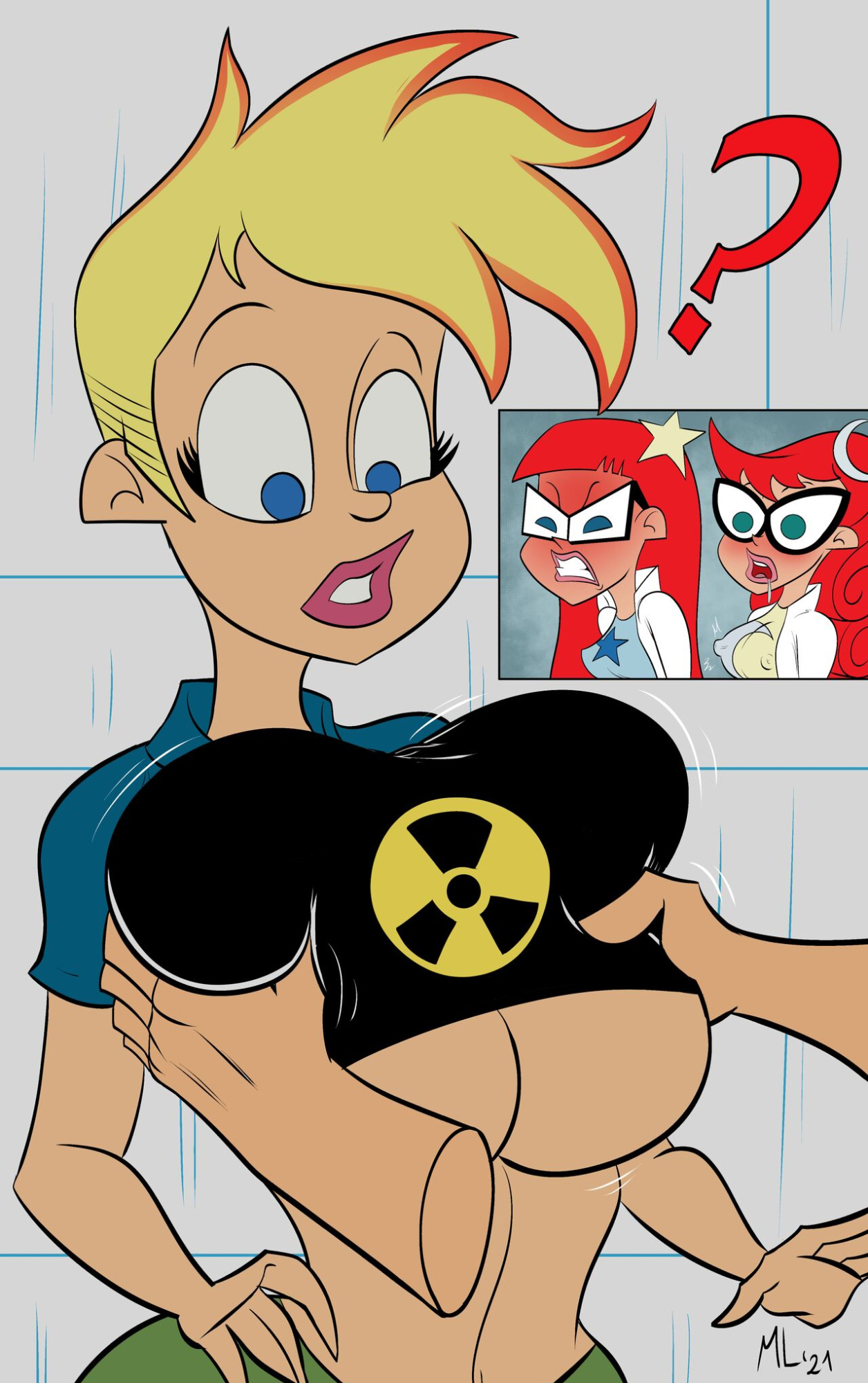 [Ameizing Lewds] Johnny Test and the Puberty Potion + Extras