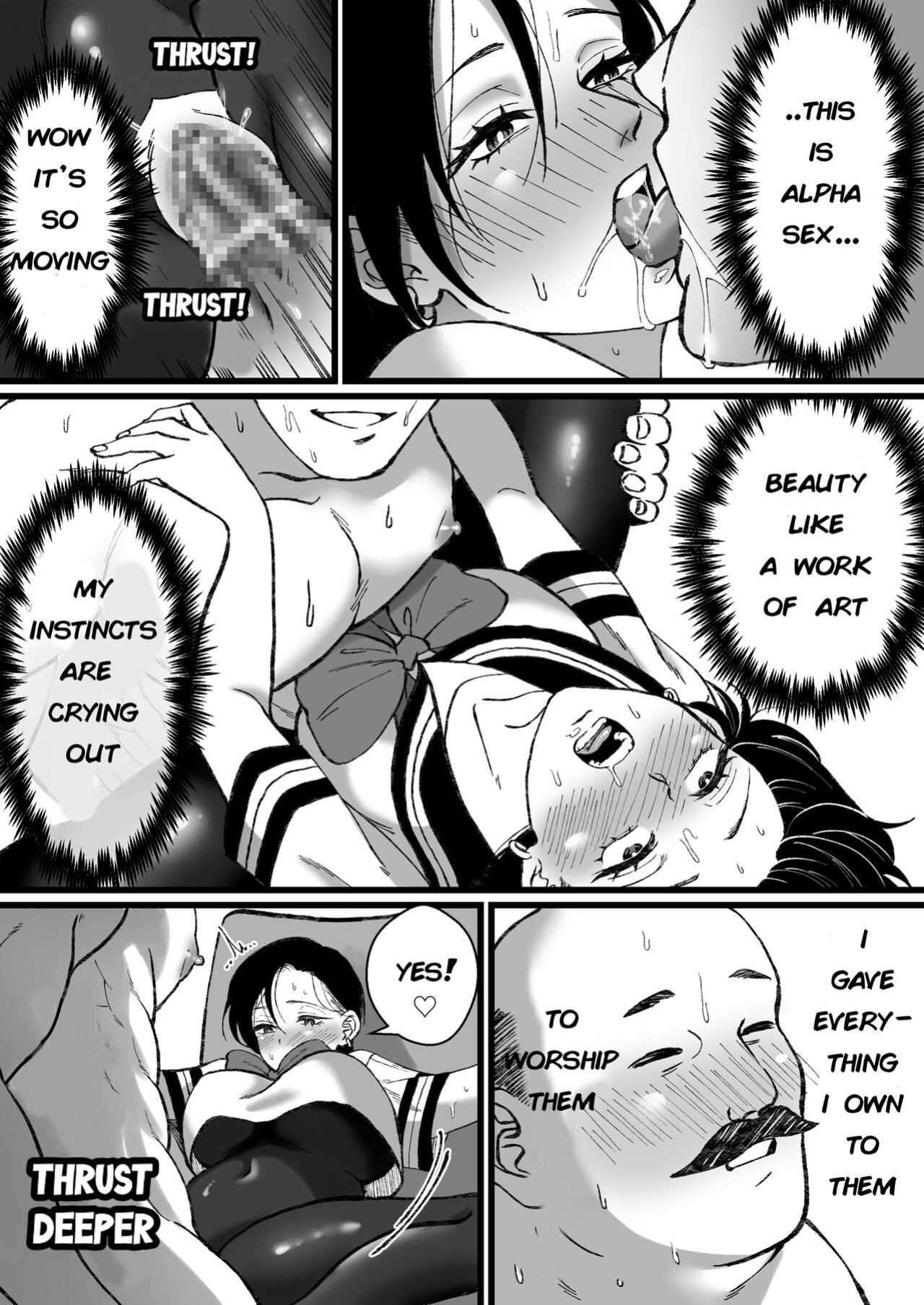 [Mr. Hokke (Mugicya World)] Sailor Fuku + Kyouei Mizugi no Mitsuga Sejou - English