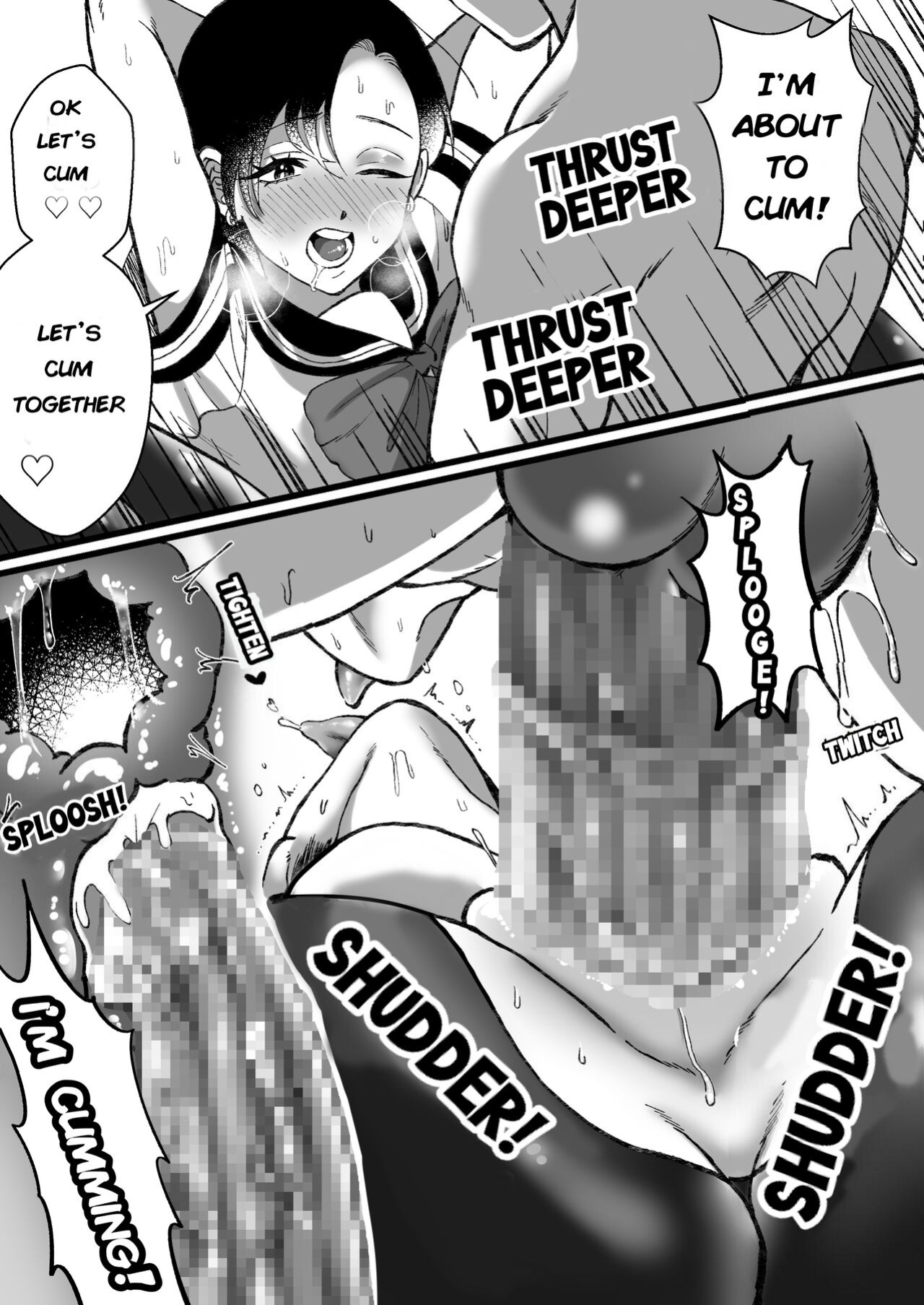 [Mr. Hokke (Mugicya World)] Sailor Fuku + Kyouei Mizugi no Mitsuga Sejou - English