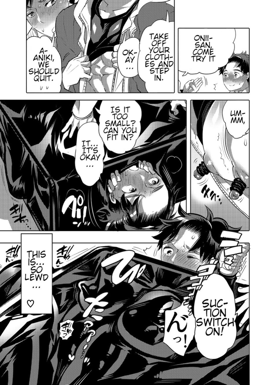 Milking Brothers Bondage [Honey QP / Inochi Wazuka]