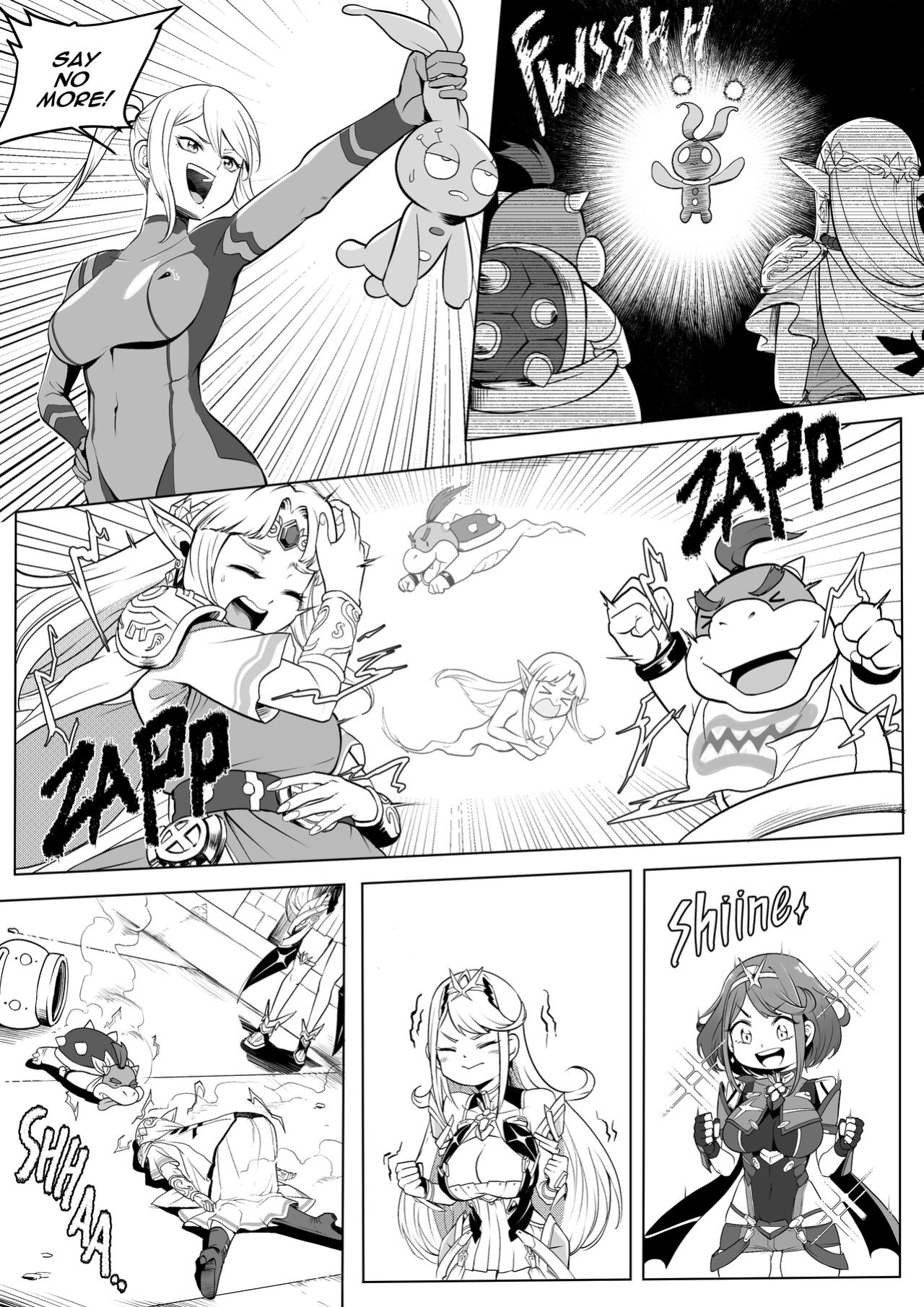 [TSFSingularity (Ravenhart)] sWitch Time! 4 (Smash Bros)