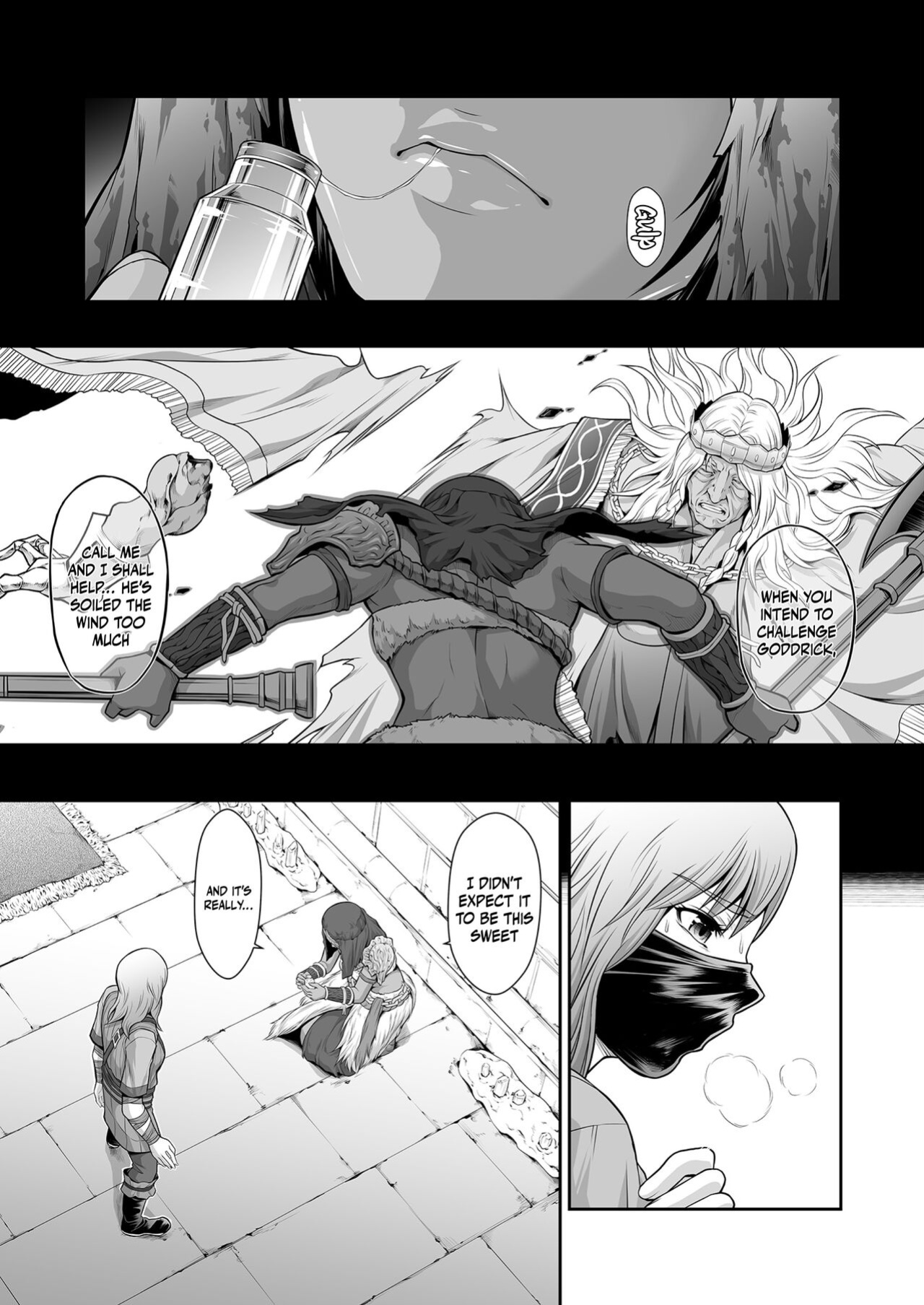 [Yokohama Junky (Makari Tohru)] Kugutsu ni Ochita Entaku no Onna Senshi | A Warrior of the Round Table Reduced To a Mere Puppet (Elden Ring)