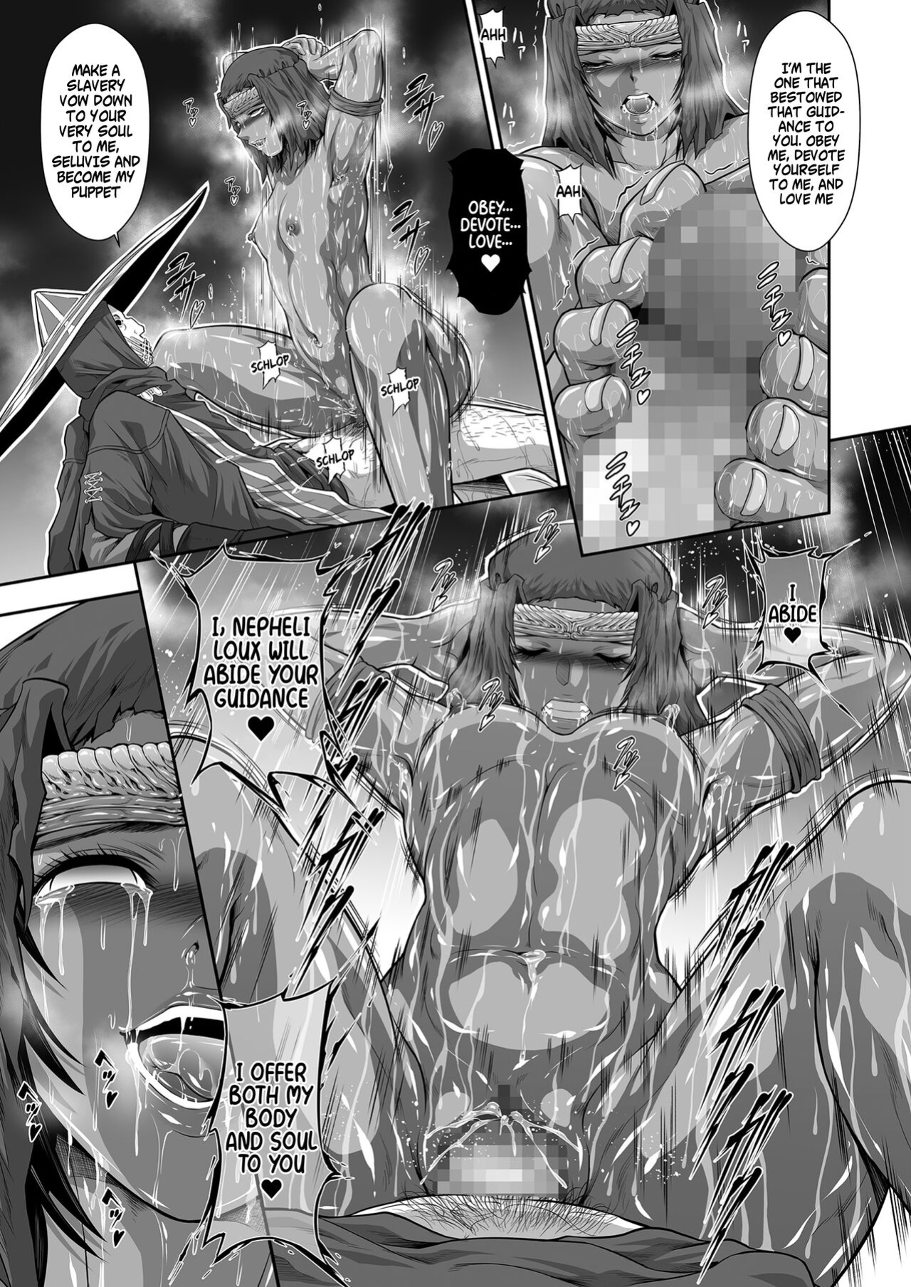 [Yokohama Junky (Makari Tohru)] Kugutsu ni Ochita Entaku no Onna Senshi | A Warrior of the Round Table Reduced To a Mere Puppet (Elden Ring)
