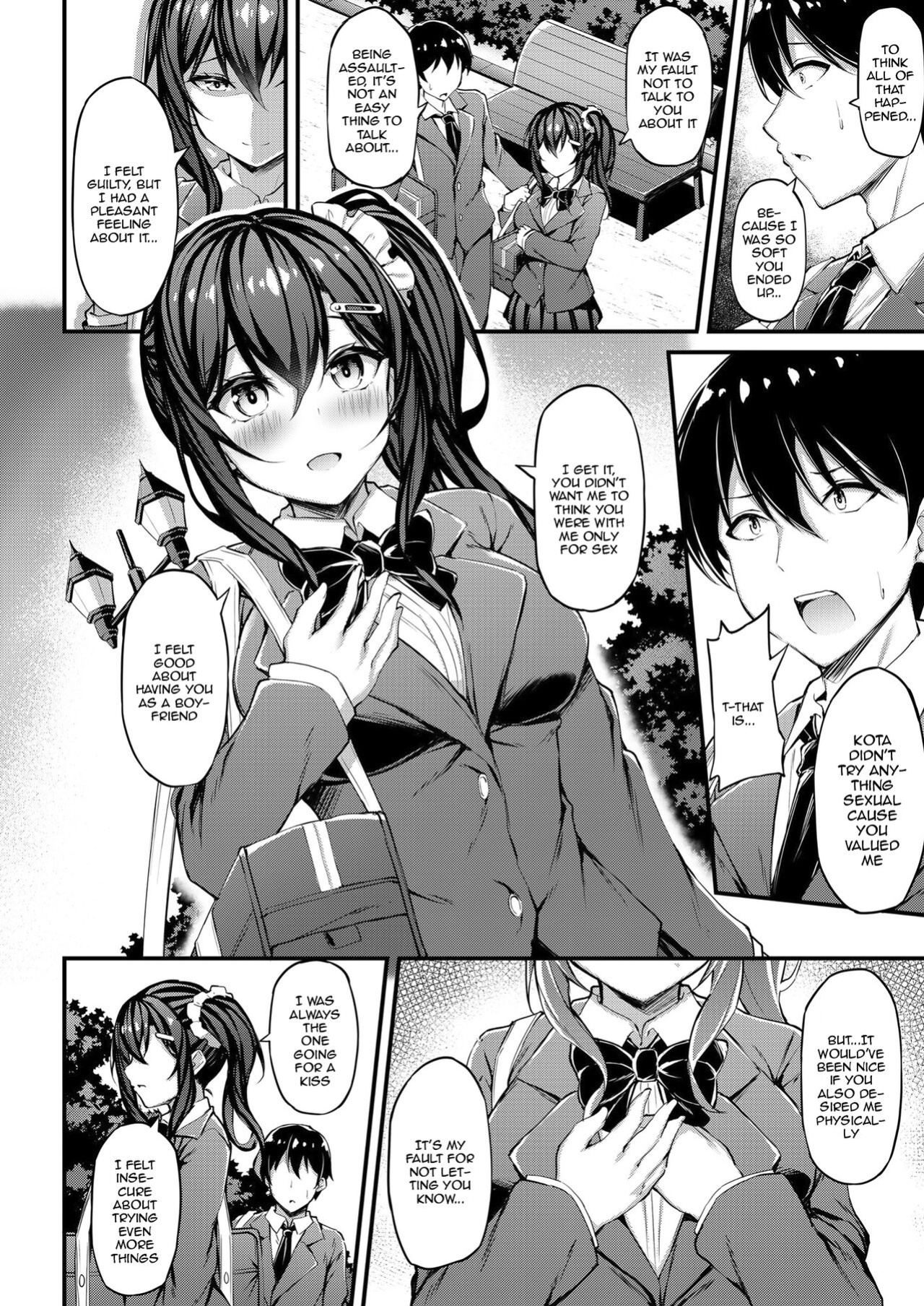[Mofurentei (Xe)] Kanojo ga Separate o Matou Riyuu -Watashi no Oji-san ni Sasageru Seishun Iro no Separate- | The Reason My Girlfriend Wears a Two-Piece Track Uniform -The Youth-colored Uniform That I Offer To an Old Man-