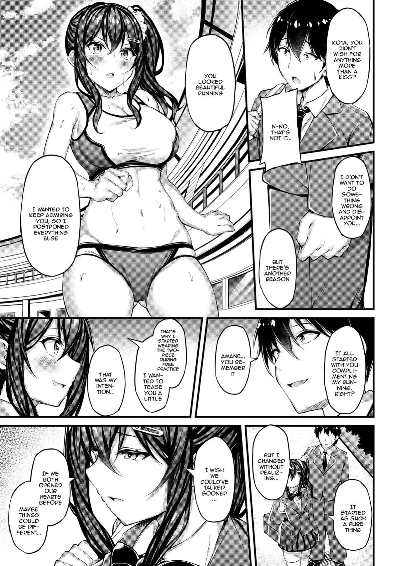 [Mofurentei (Xe)] Kanojo ga Separate o Matou Riyuu -Watashi no Oji-san ni Sasageru Seishun Iro no Separate- | The Reason My Girlfriend Wears a Two-Piece Track Uniform -The Youth-colored Uniform That I Offer To an Old Man-