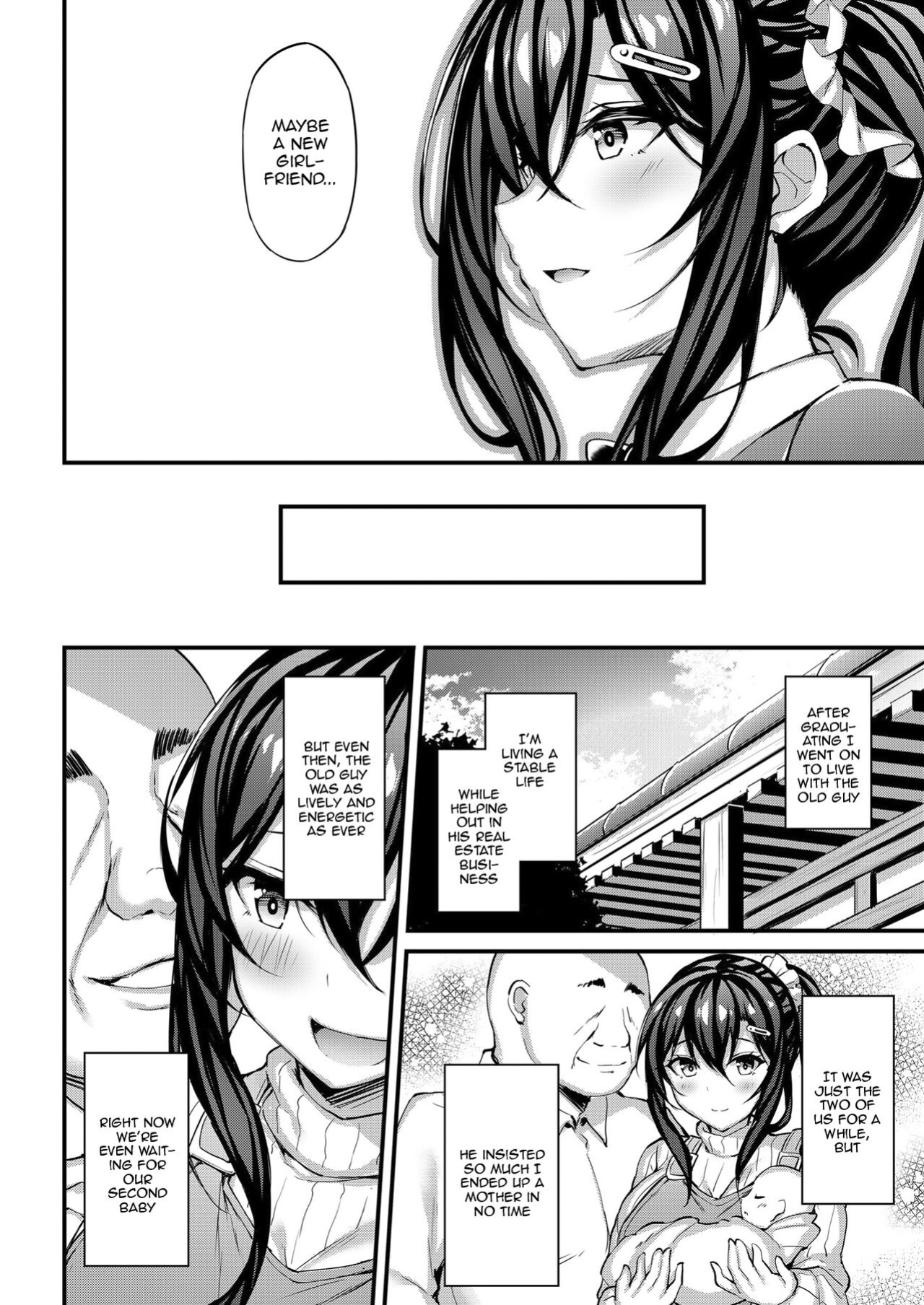 [Mofurentei (Xe)] Kanojo ga Separate o Matou Riyuu -Watashi no Oji-san ni Sasageru Seishun Iro no Separate- | The Reason My Girlfriend Wears a Two-Piece Track Uniform -The Youth-colored Uniform That I Offer To an Old Man-