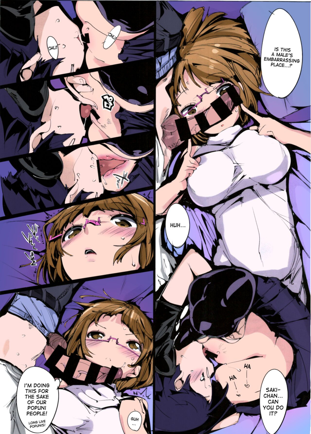 (C89) [Potato Salad (Kurisu)] Popuni Kei Joshi Panic! 2.5 [Colorized]