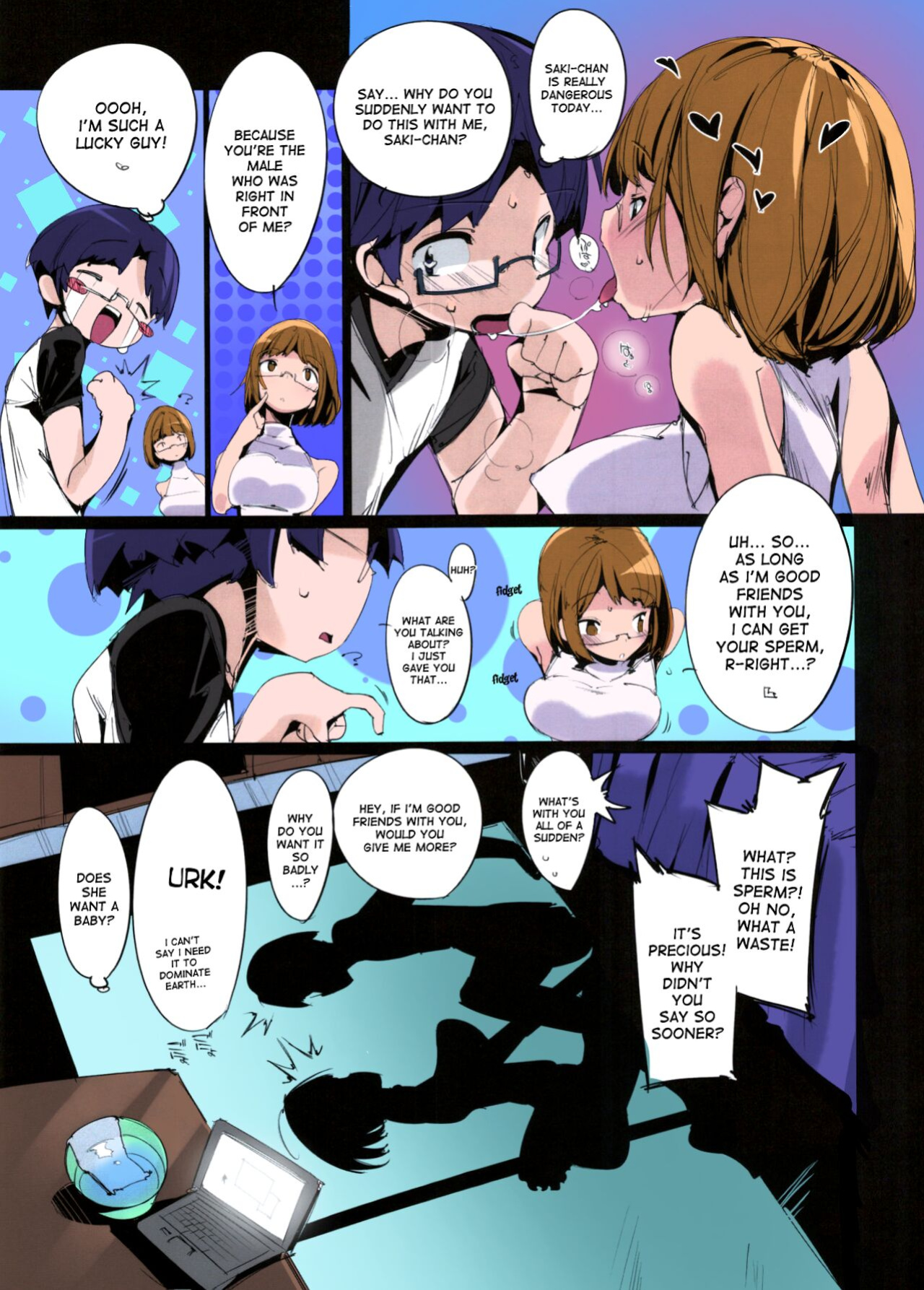 (C89) [Potato Salad (Kurisu)] Popuni Kei Joshi Panic! 2.5 [Colorized]