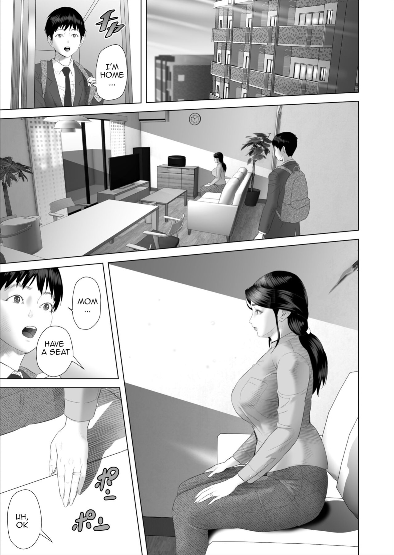 [Hyo-dou (Hyji)] Kinjo Yuuwaku Boku ga Okaa-san to Konna Koto ni Nacchau Hanashi 5 ~Oshioki hen~ | Neighborhood Seduction The Story About How I Came To Be Like This With My Mother 5 - Forgiveness Volume [Amoskandy]