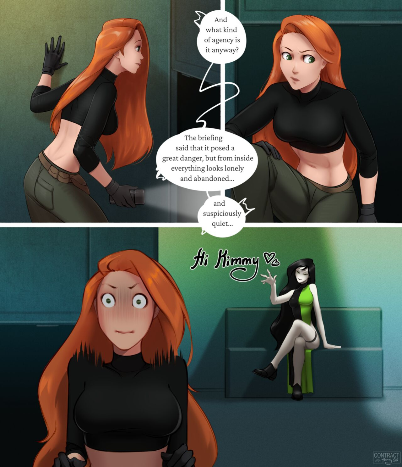 [Horny-Oni] Contract with Shego (Kim Possible)