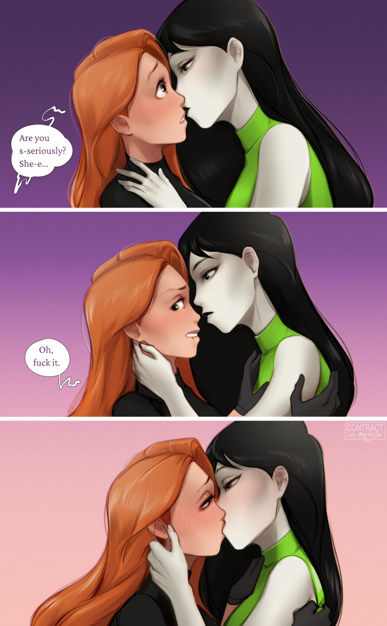 [Horny-Oni] Contract with Shego (Kim Possible)