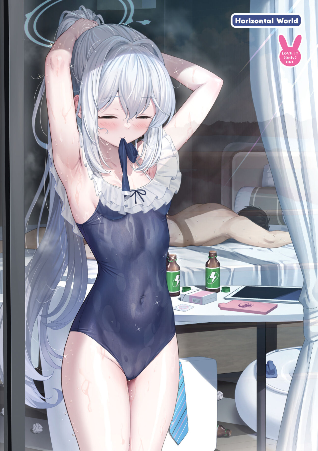 [Horizontal World (Matanonki)] LOVE IT (Only) ONE (Blue Archive) | LOVEIT 1! [Team Rabu2]