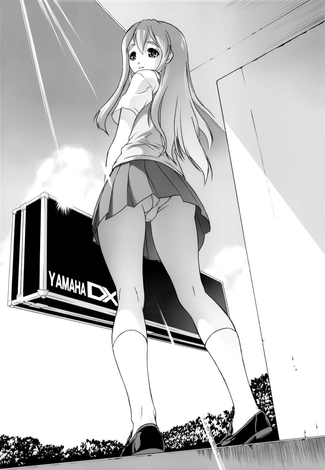 (C78) [Hellabunna (Iruma kamiri)] Mio-Mugi Train Molestation | MIO-MUGi Densya Chikan (K-ON!) [head empty]
