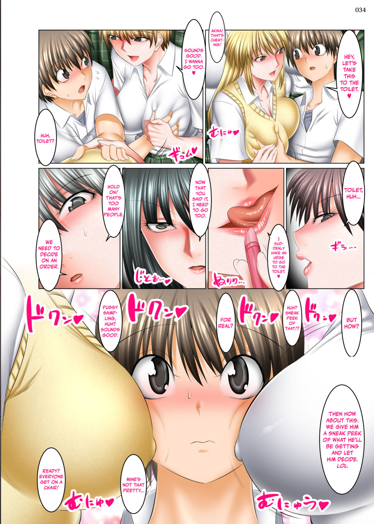 [Kaientai (Shuten Douji)] Boku Igai Inpo no Sekai 5 Harem Dousei Seikatsu Hen | A World Where All Men But Me Are Impotent 5 - Harem Edition [RyuugaTL]