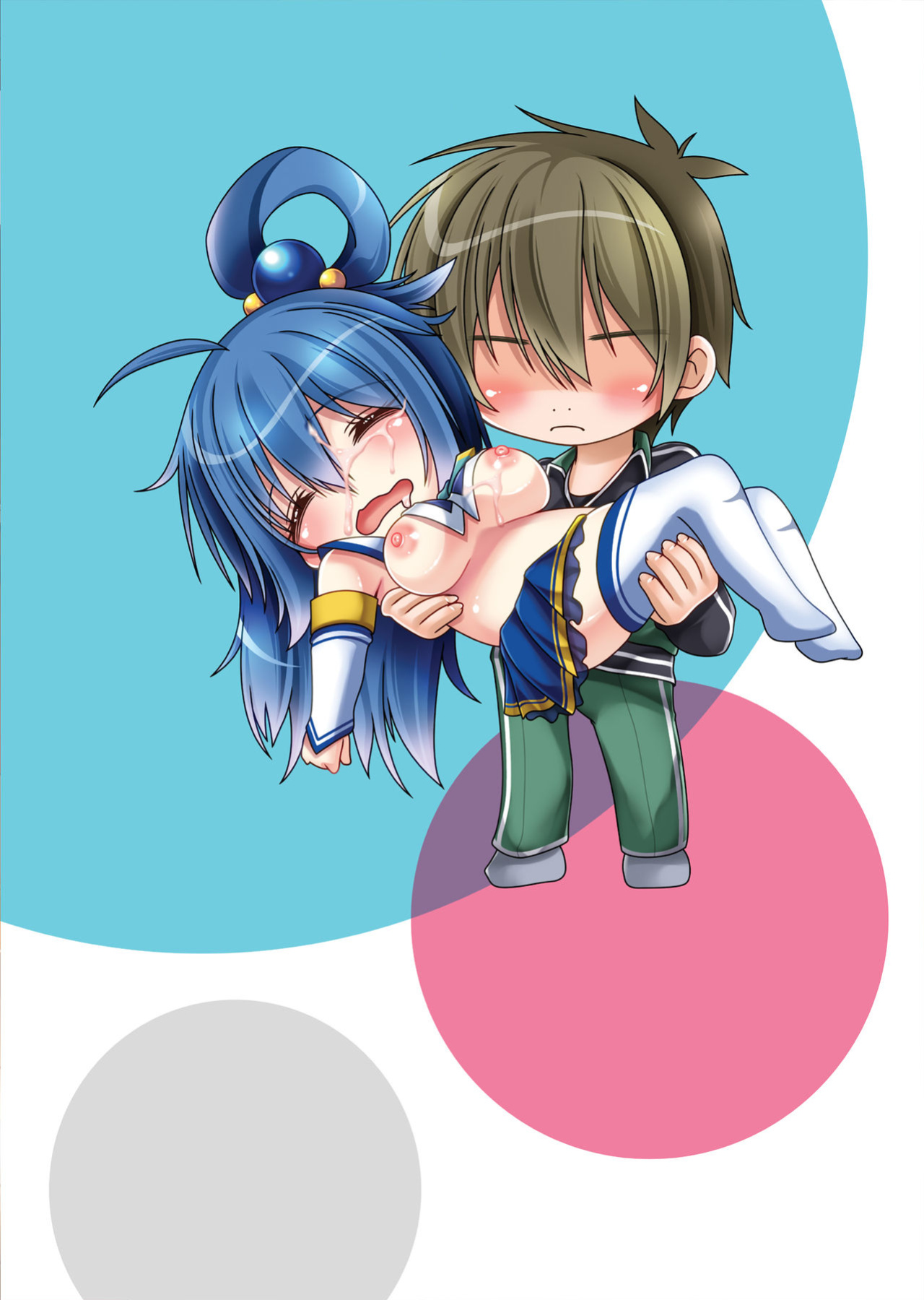 [HAPPY WATER (Kizaki Yuuri)] Kono Subarashii Damegami ni Itazura o! (Kono Subarashii Sekai ni Syukufuku o!) [FC]