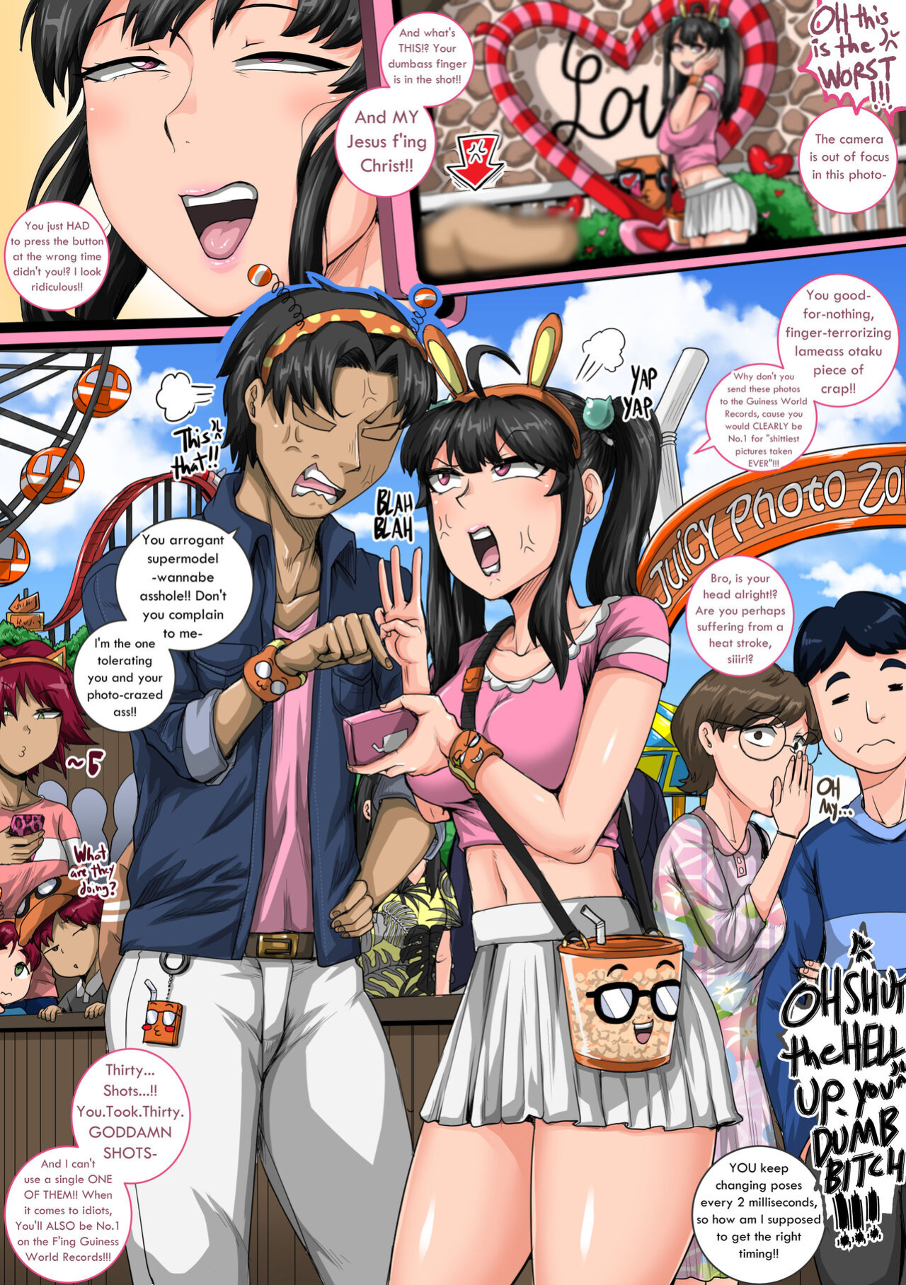 [Juna Juna Juice] Mukatsuku Imouto wa Chanto Shikaranakucha 1-30 Matome | Annoying Little Sister Needs to be Scolded 1-30