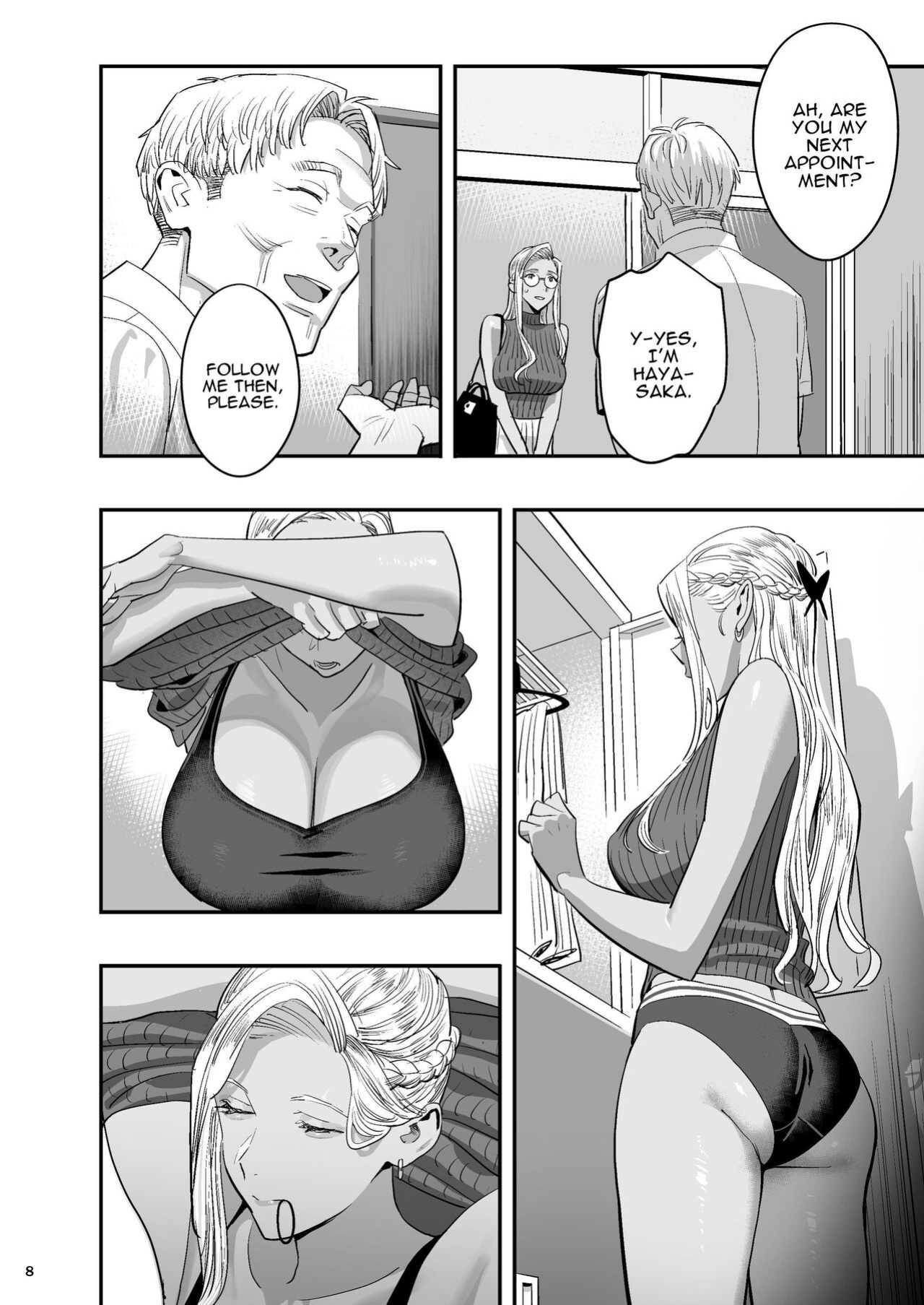 [Hito no Fundoshi (Yukiyoshi Mamizu)] Watashi ga Sakini Sukidatta no ni Seitai. | But I Liked Her First Chiropractor. [Darg777 Translations]