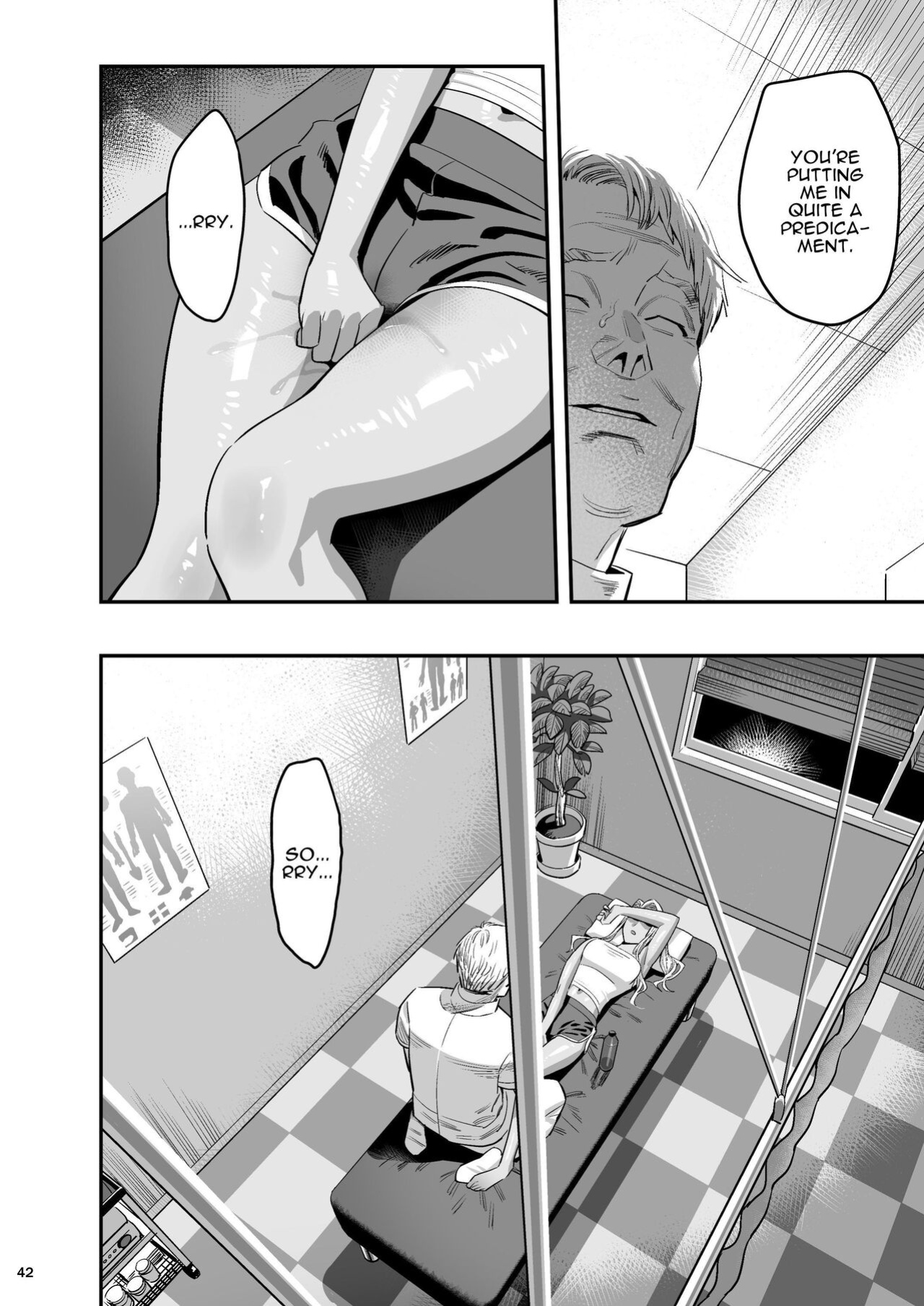 [Hito no Fundoshi (Yukiyoshi Mamizu)] Watashi ga Sakini Sukidatta no ni Seitai. | But I Liked Her First Chiropractor. [Darg777 Translations]