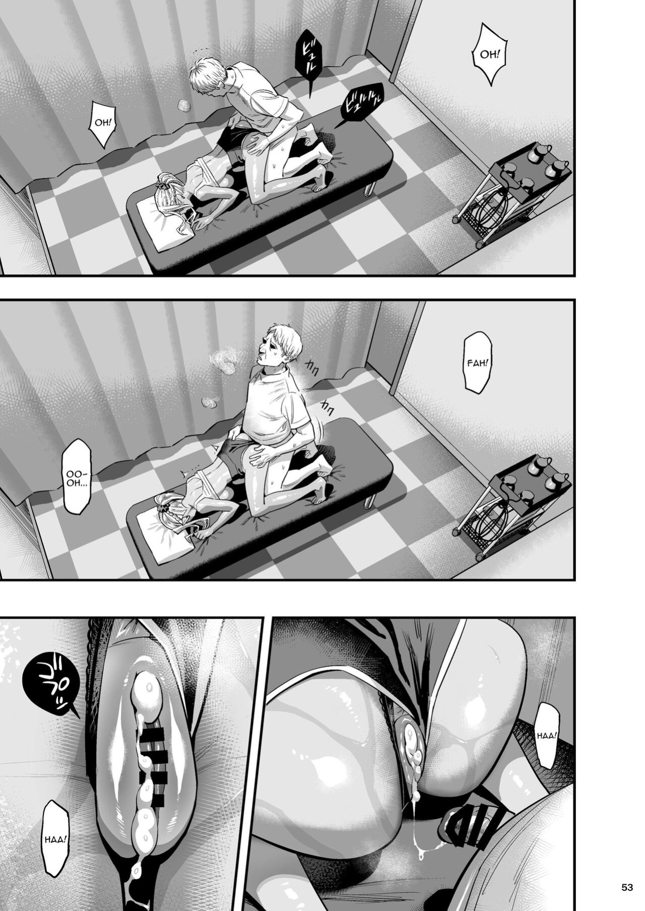 [Hito no Fundoshi (Yukiyoshi Mamizu)] Watashi ga Sakini Sukidatta no ni Seitai. | But I Liked Her First Chiropractor. [Darg777 Translations]